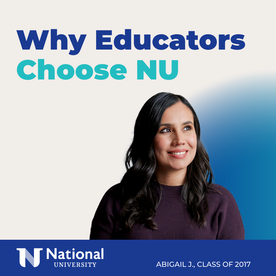 National University Facebook ad