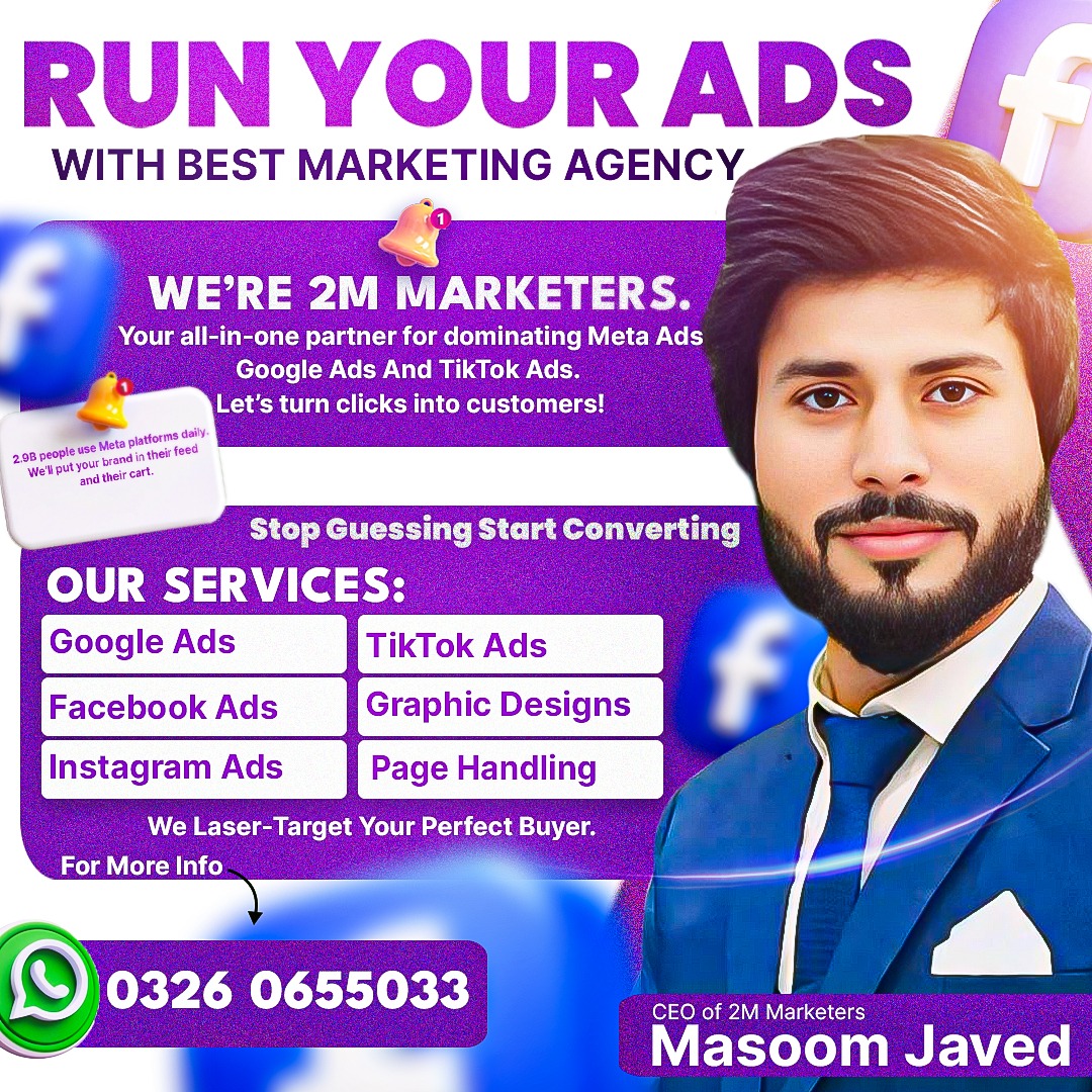 2M Marketers Facebook ad: Ads not selling?