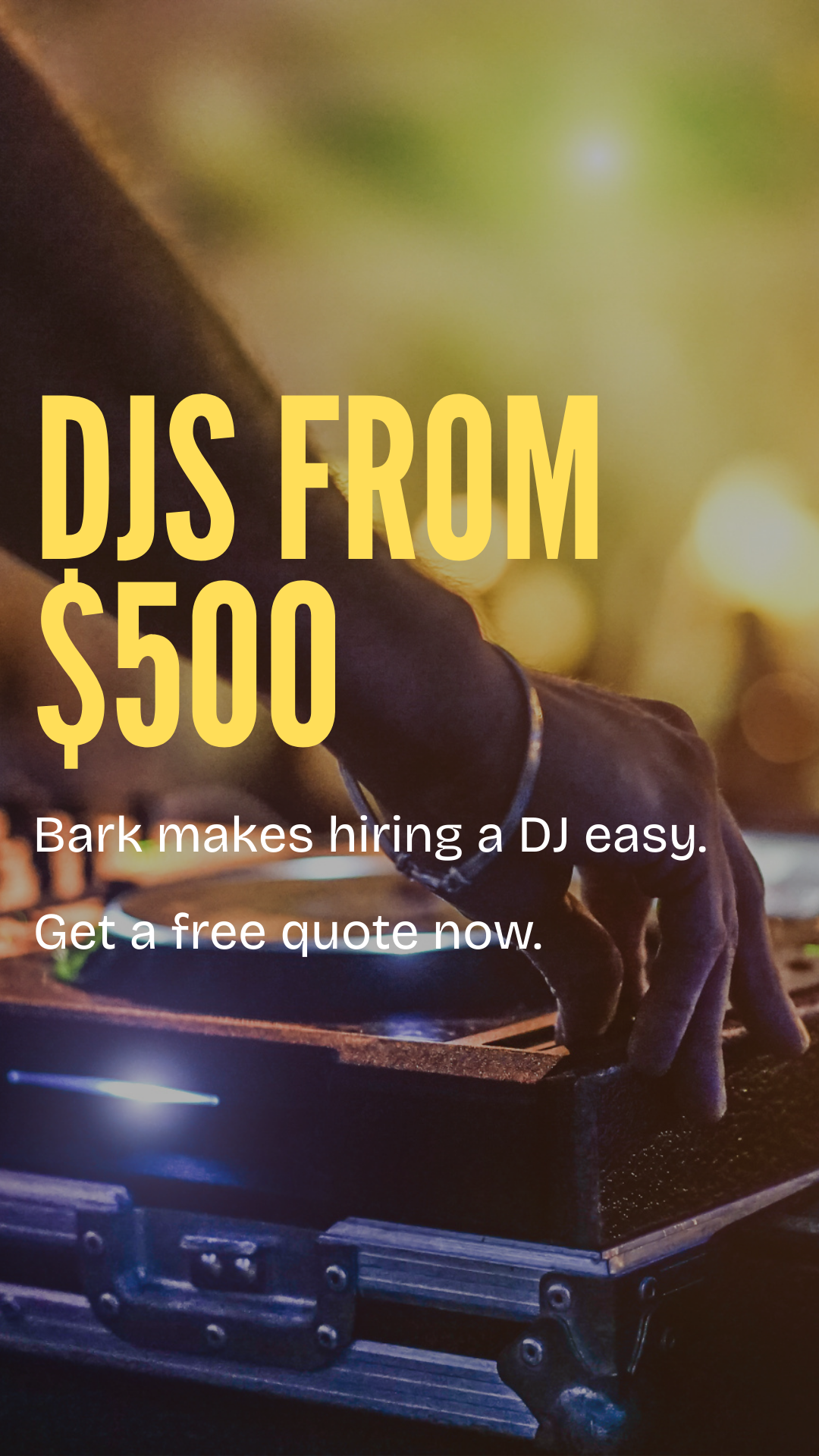 Bark.com Facebook ad