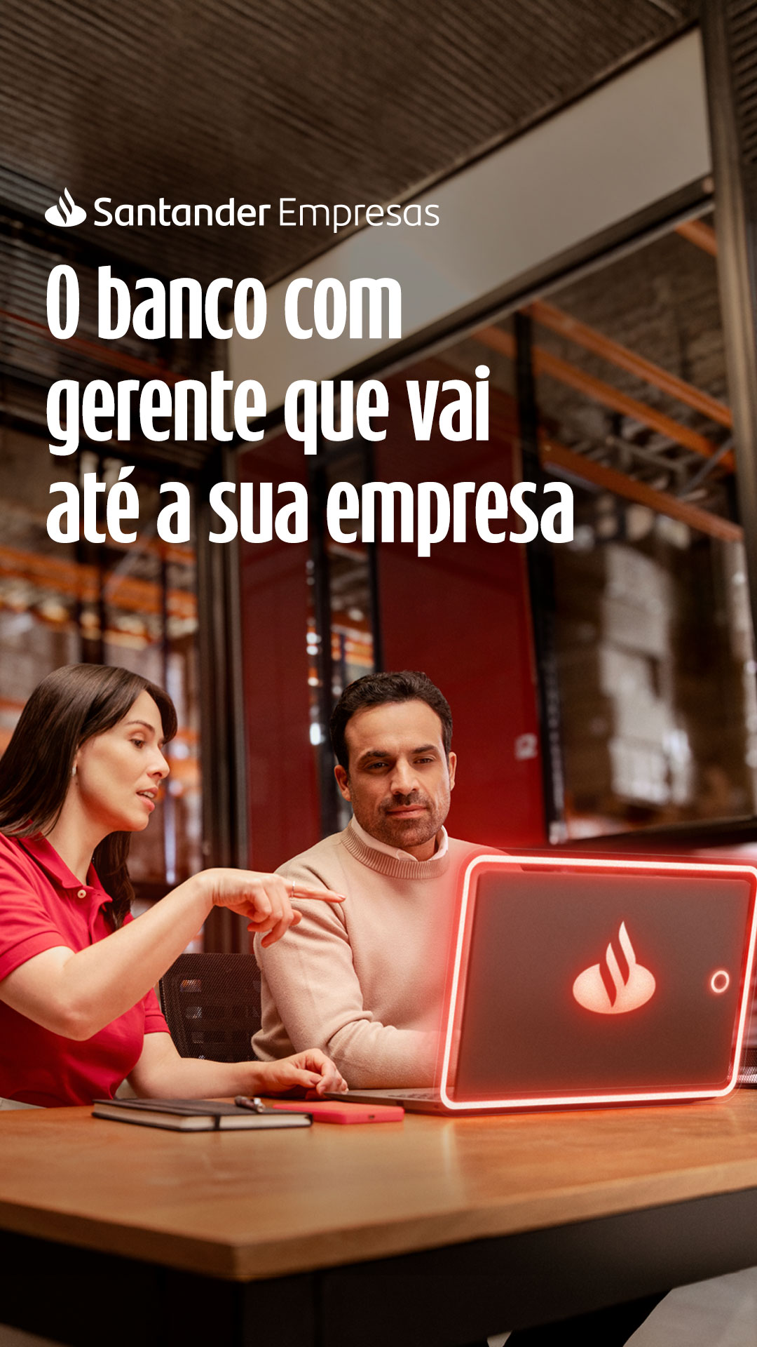 Santander Empresas Brasil Facebook ad
