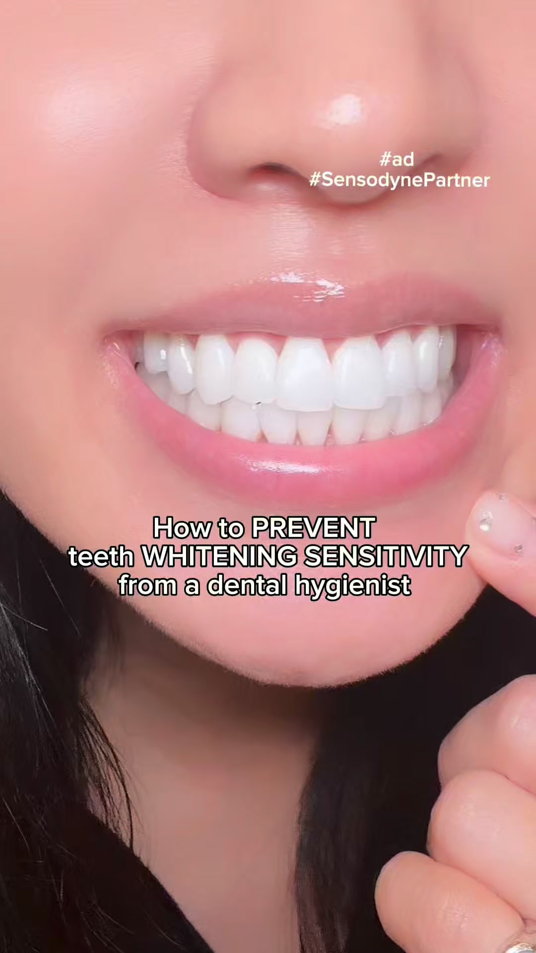 Sensodyne US Facebook ad: Smile Without Sensitivity