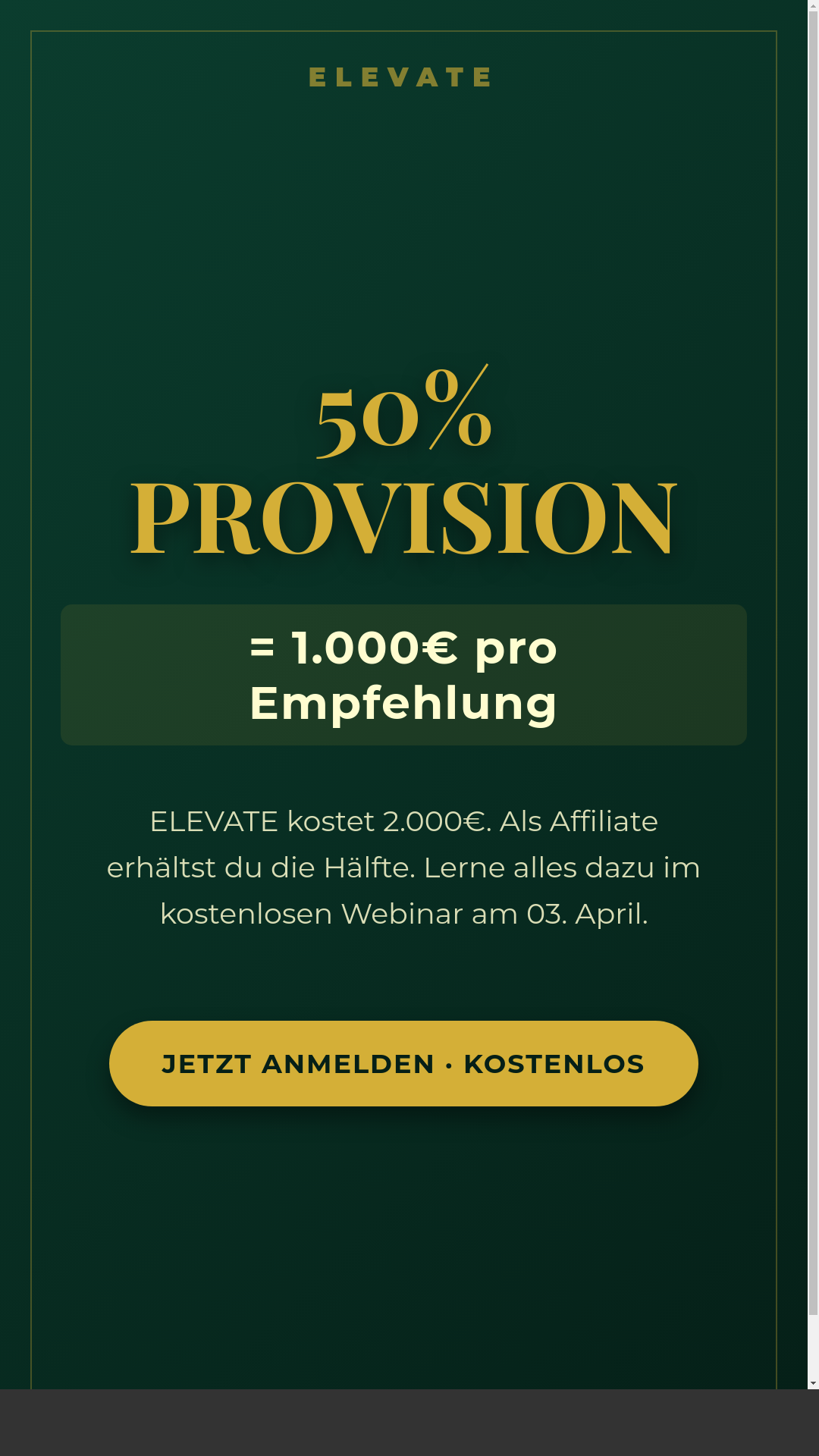Julia Trost - Online Unternehmensaufbau Facebook ad