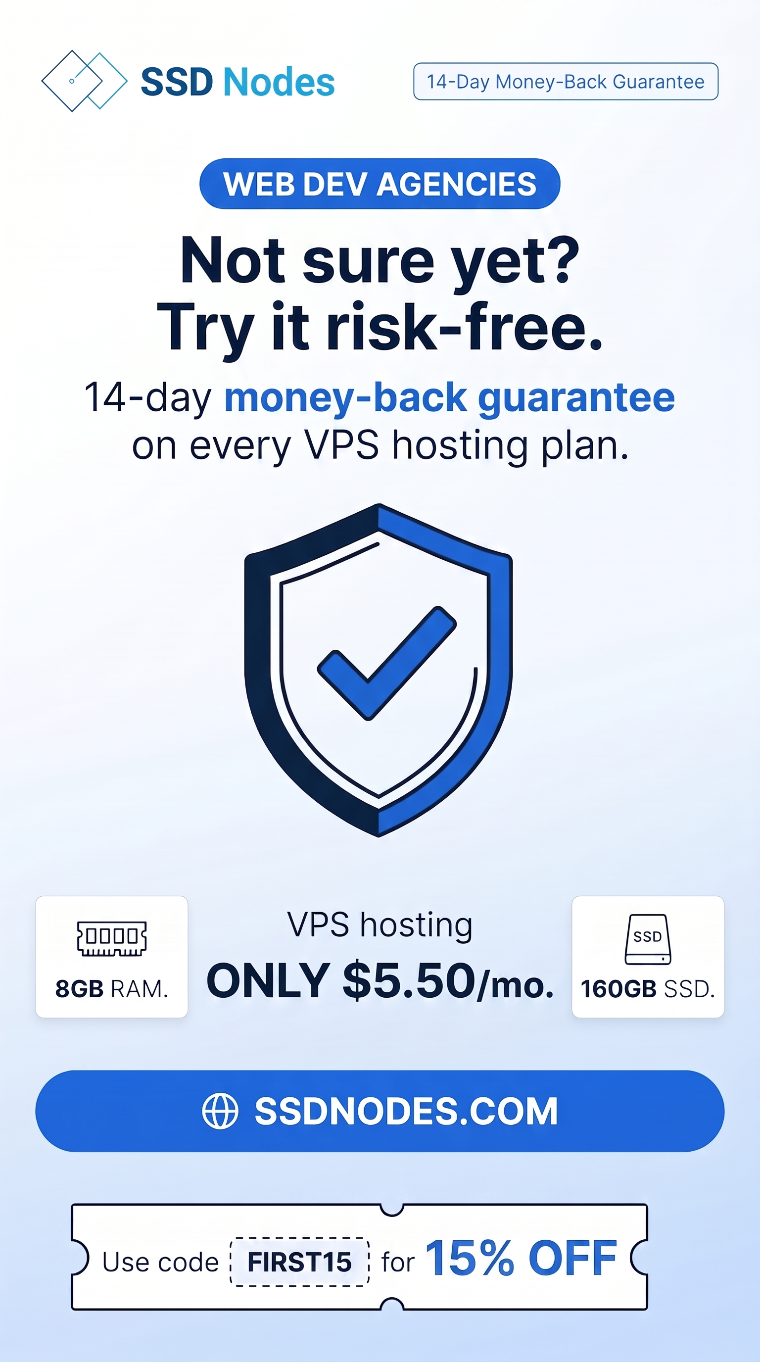 SSD Nodes Facebook ad