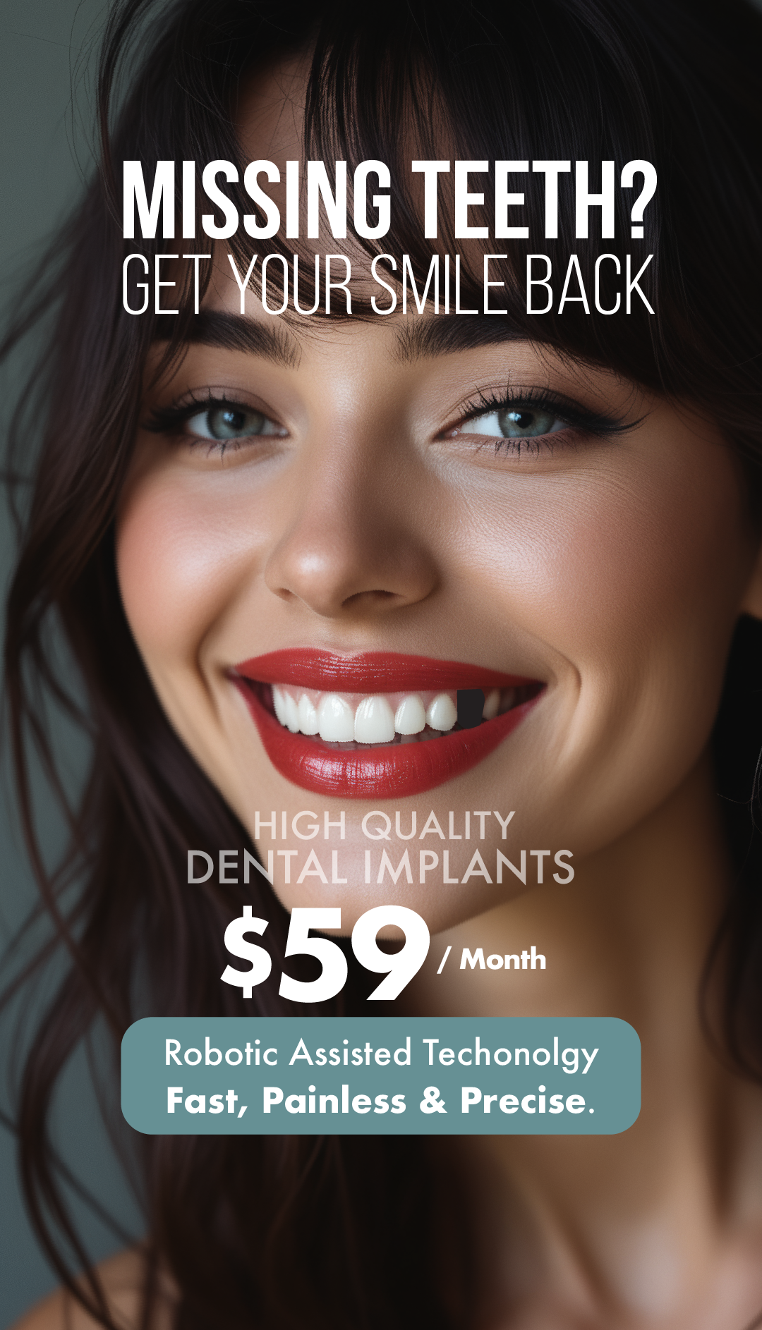 CG Smile Facebook ad