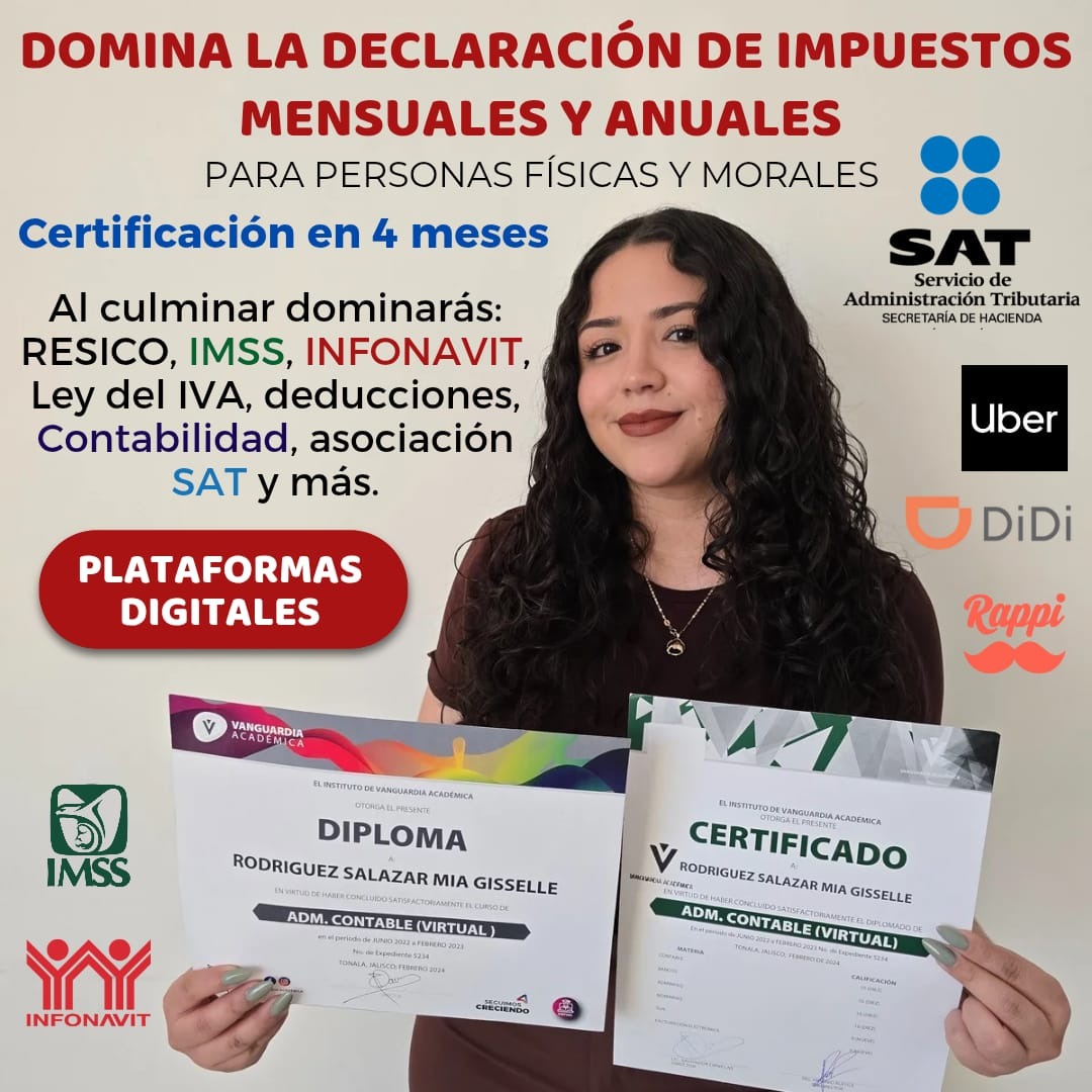 Diplomados Contables y Fiscales Facebook ad: ¡Hazte experto en DECLARACIONES FISCALES en 4 meses! Da clic