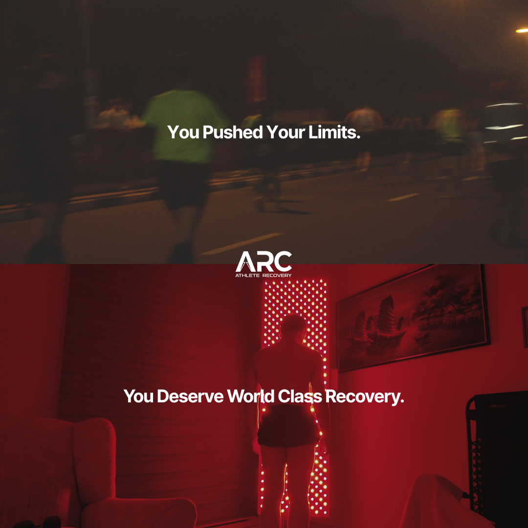 ARC - Athlete Recovery Facebook ad