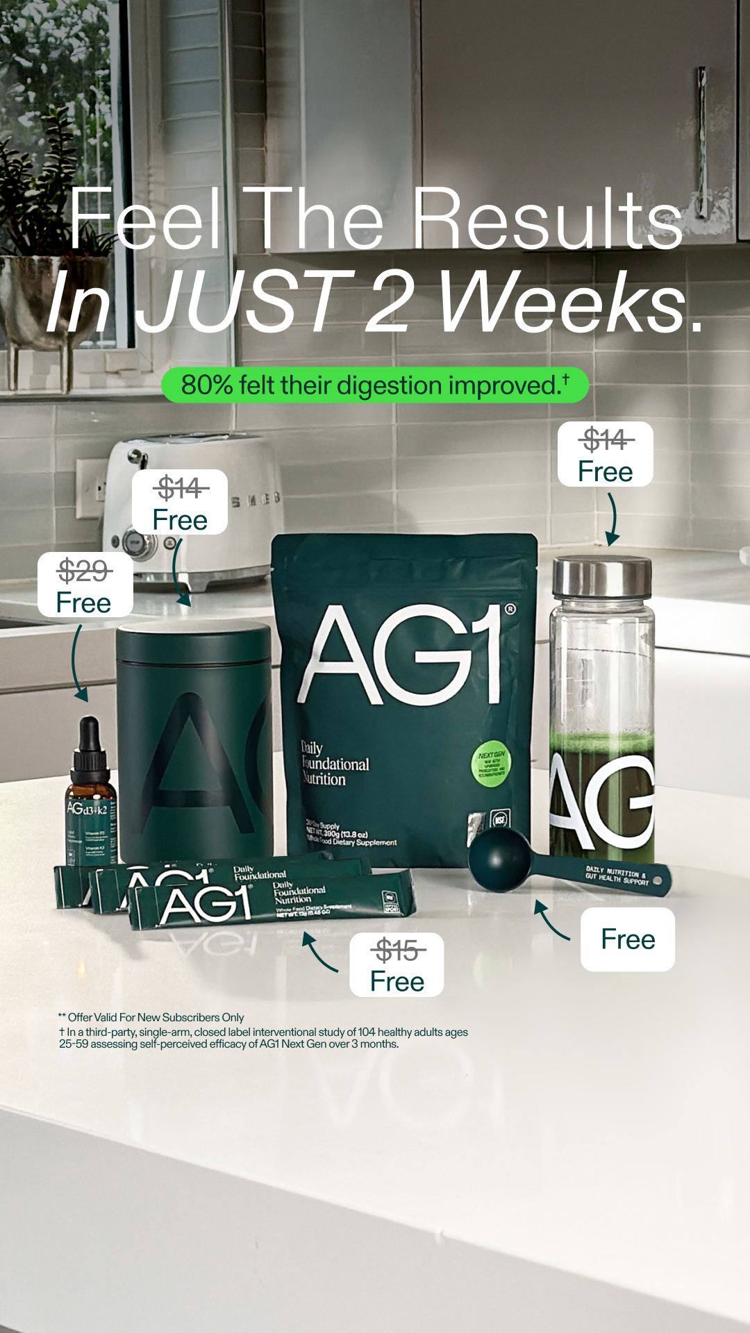 AG1 by Athletic Greens Facebook ad