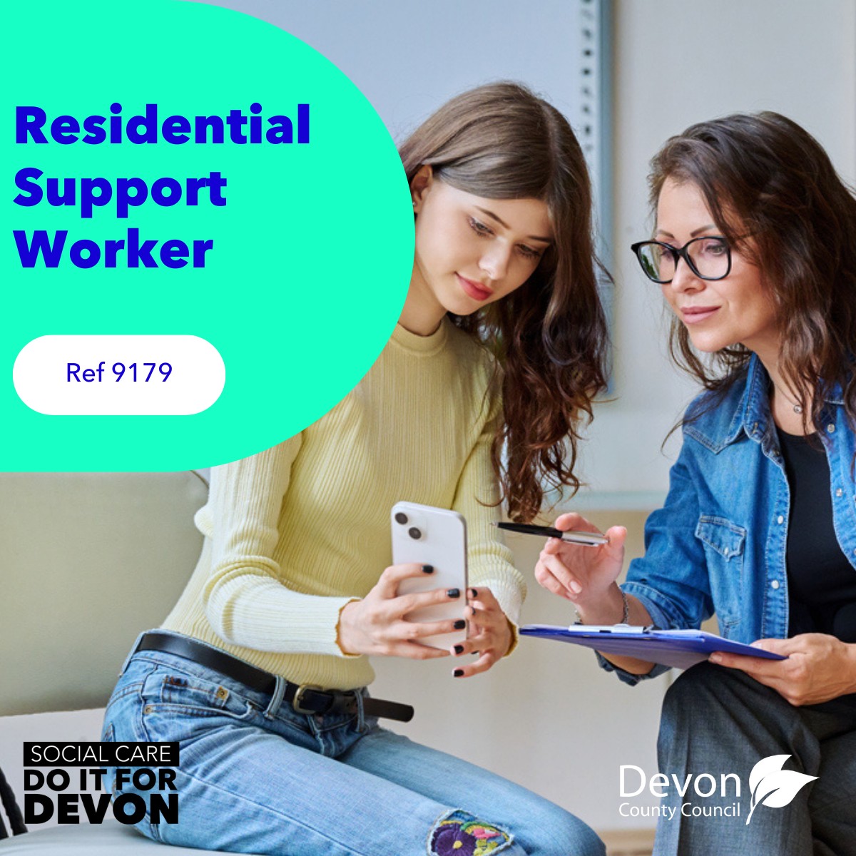 Devon Jobs Facebook ad