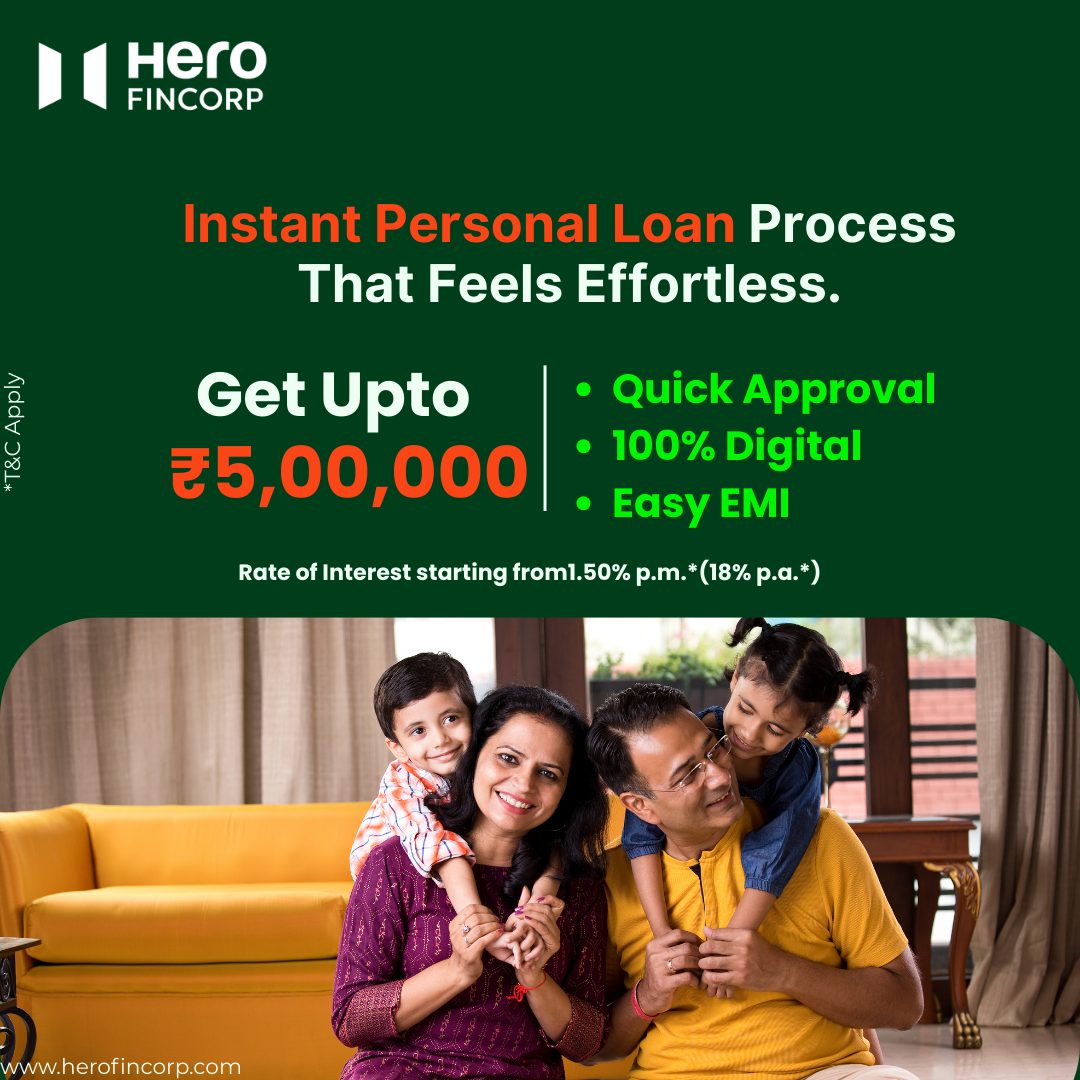 Hero FinCorp Facebook ad