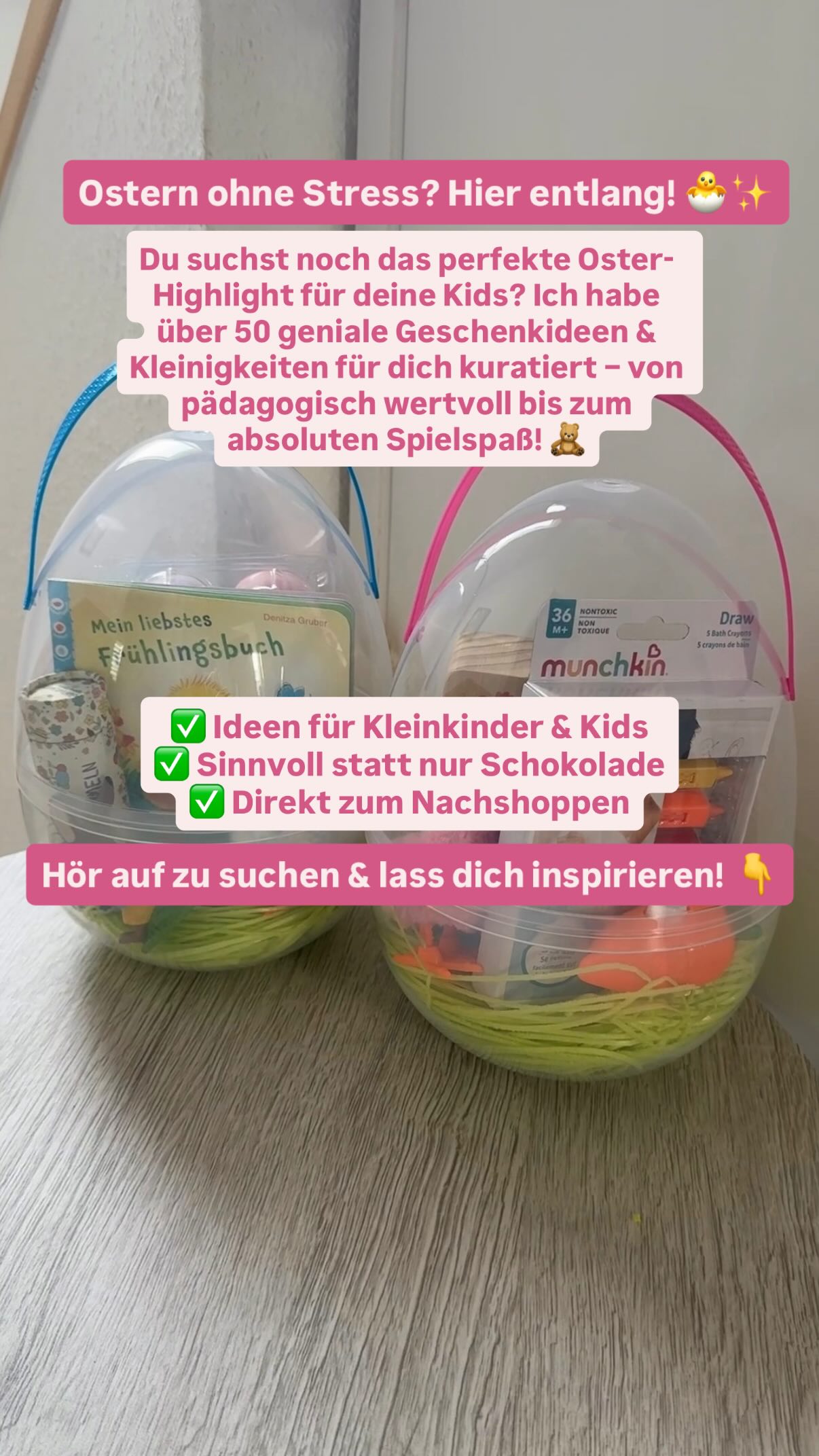julias.momlife Facebook ad: Die Amazon Seite von Julias Favoriten - Ostergeschenkideen…