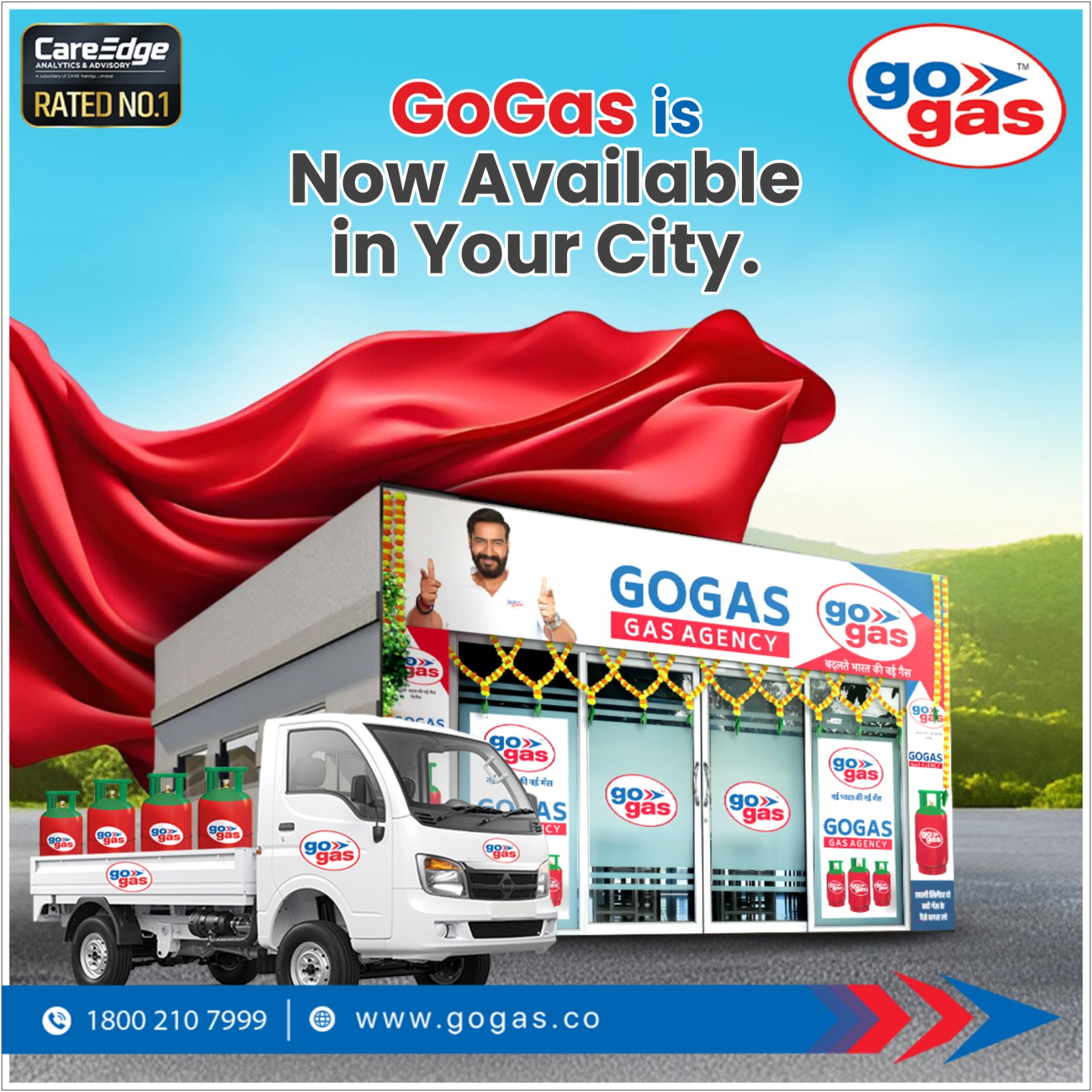 GoGas LPG Cylinder Facebook ad
