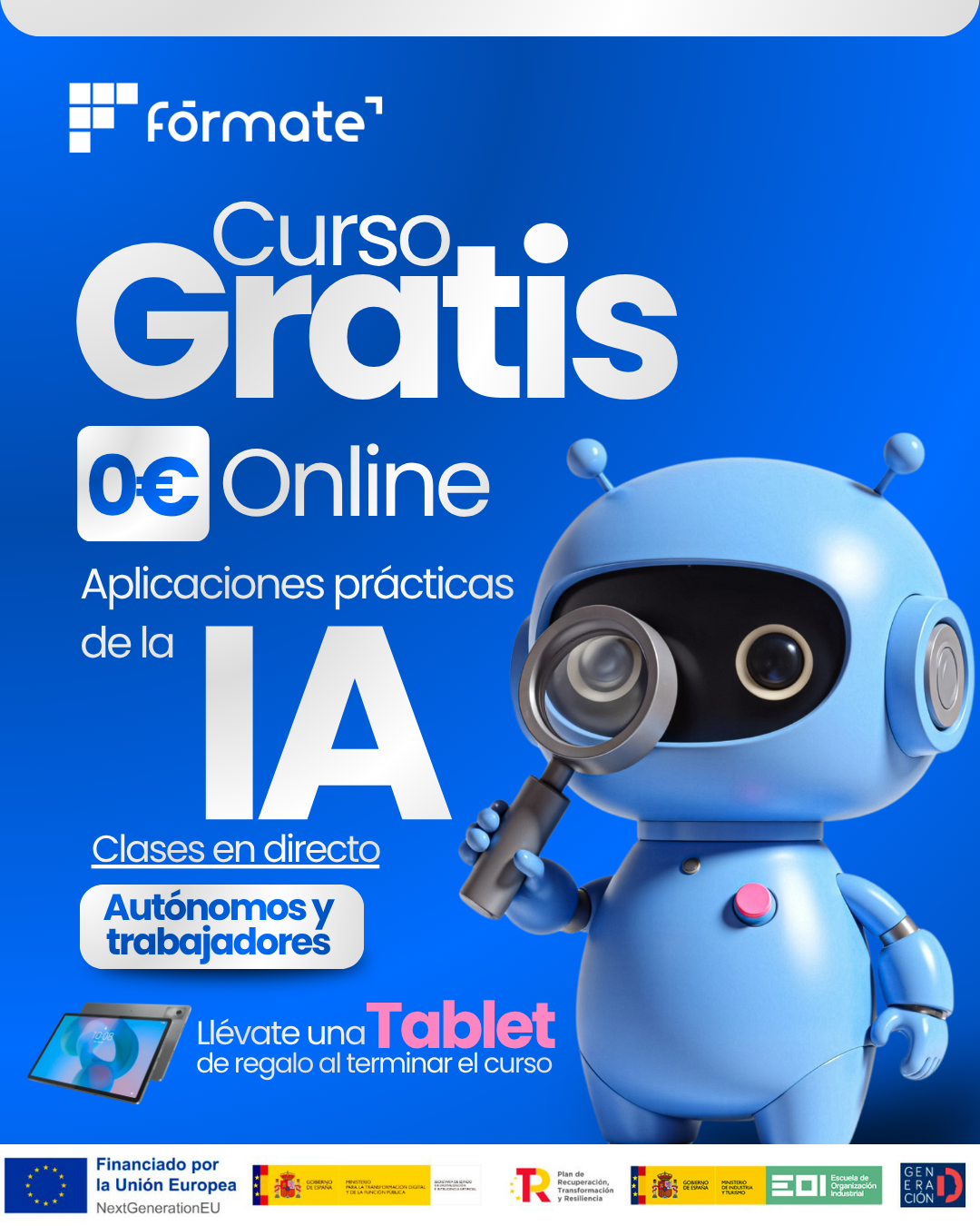 Fórmate.es Facebook ad from Apr 24, 2026