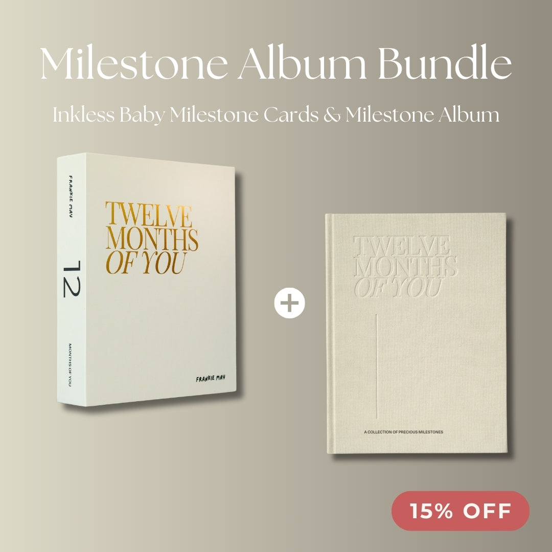 Frankie May Facebook ad: Our Inkless Milestone Cards & Album Bundle gives…