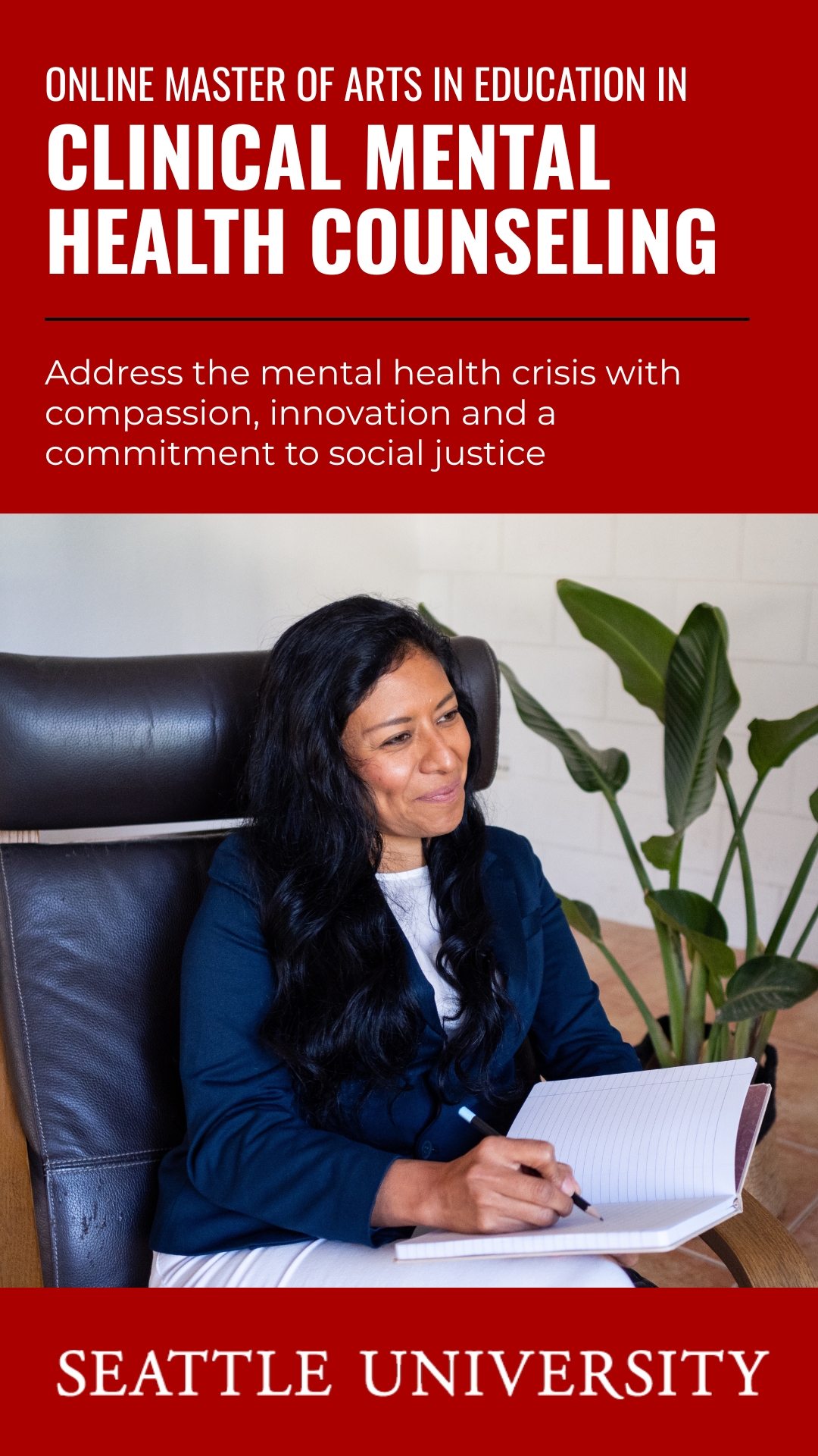 Seattle University College of Education Facebook ad from Jul 30, 2026