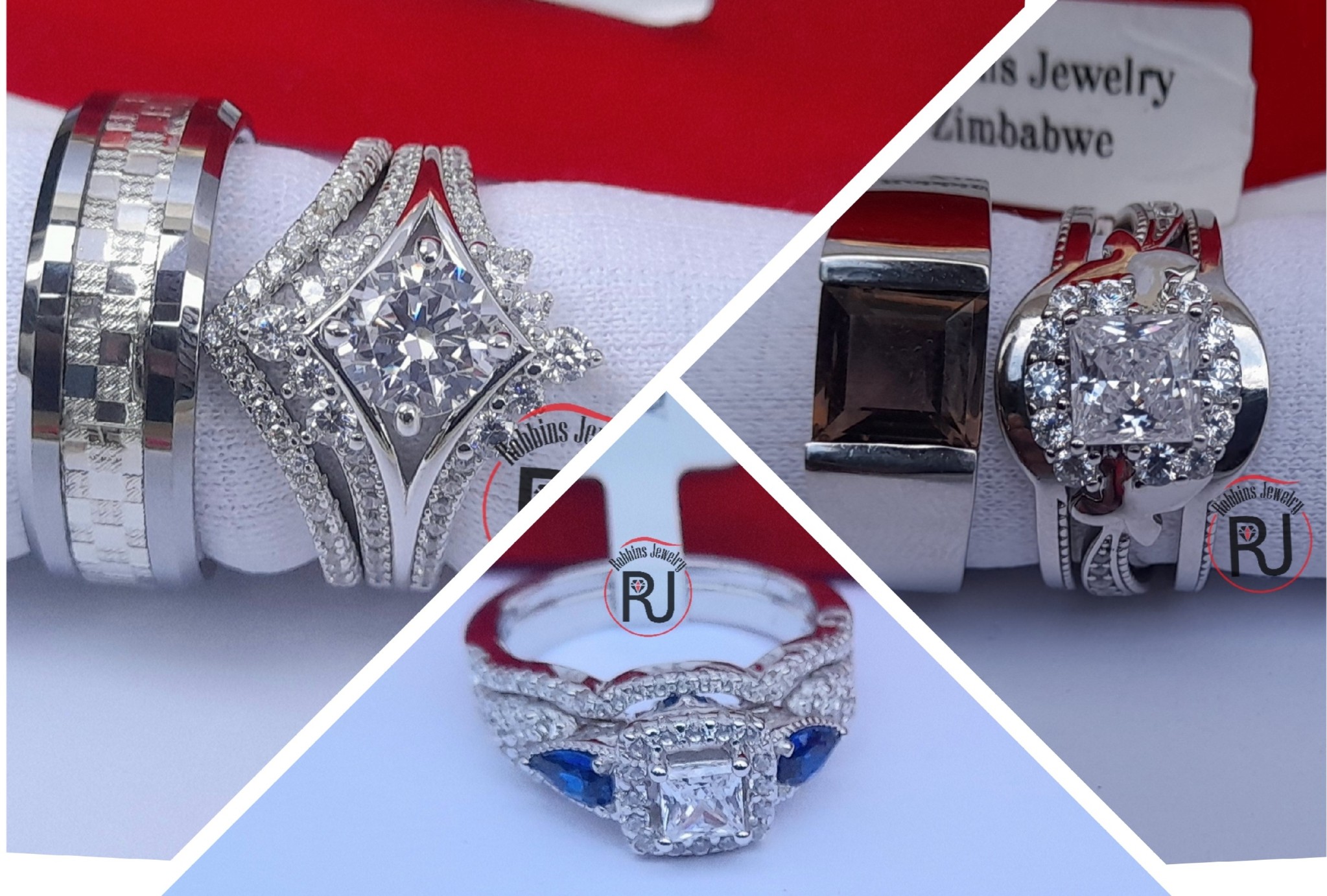 Robbins Jewelry Zimbabwe Facebook ad: We provide the most Trendy, Modern Wedding and…