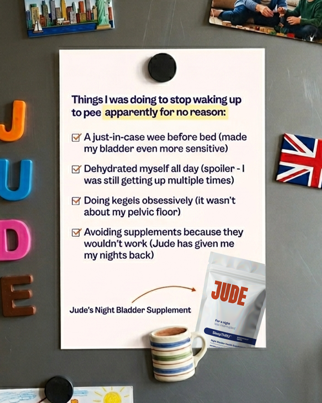 Jude Facebook ad