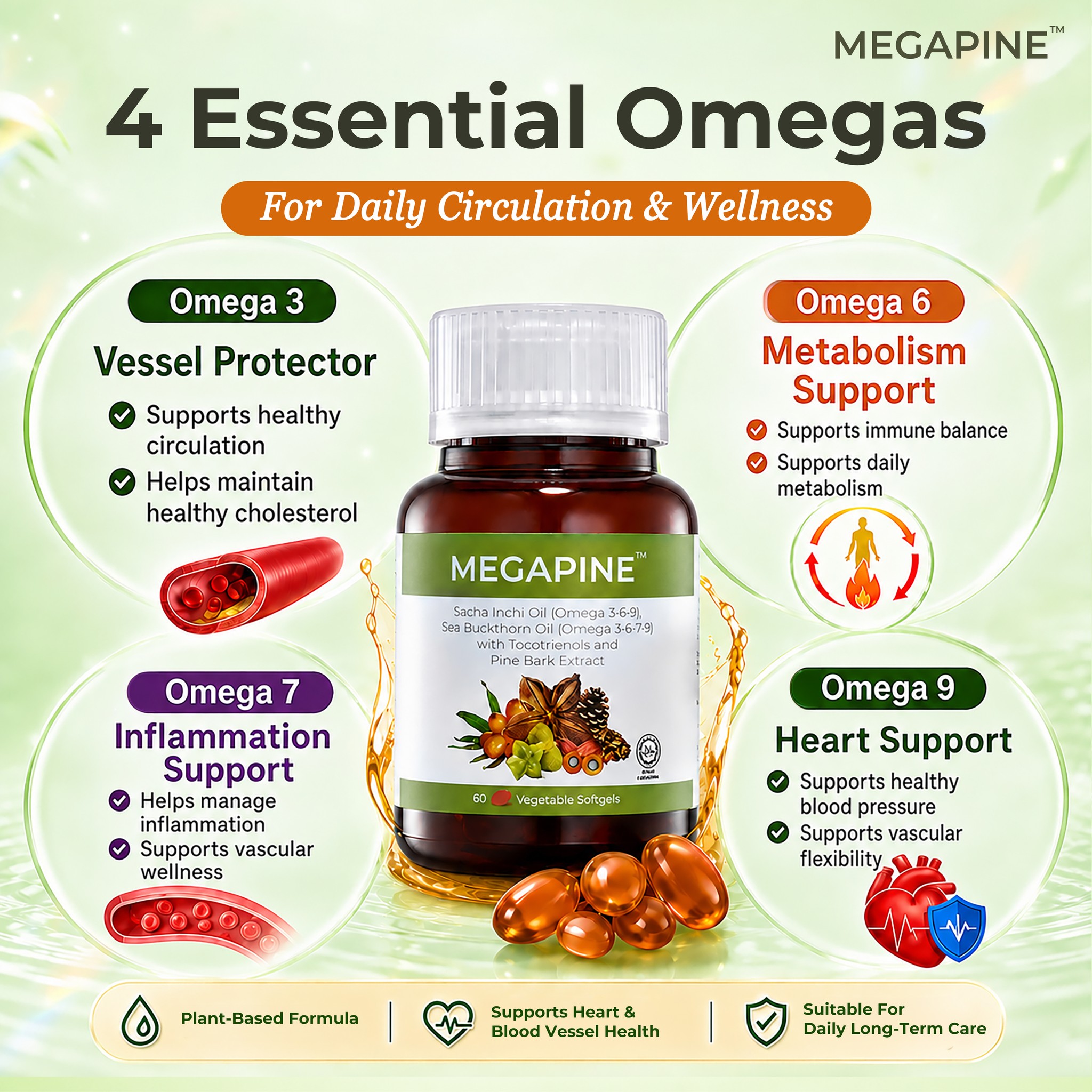 Megapine Facebook ad