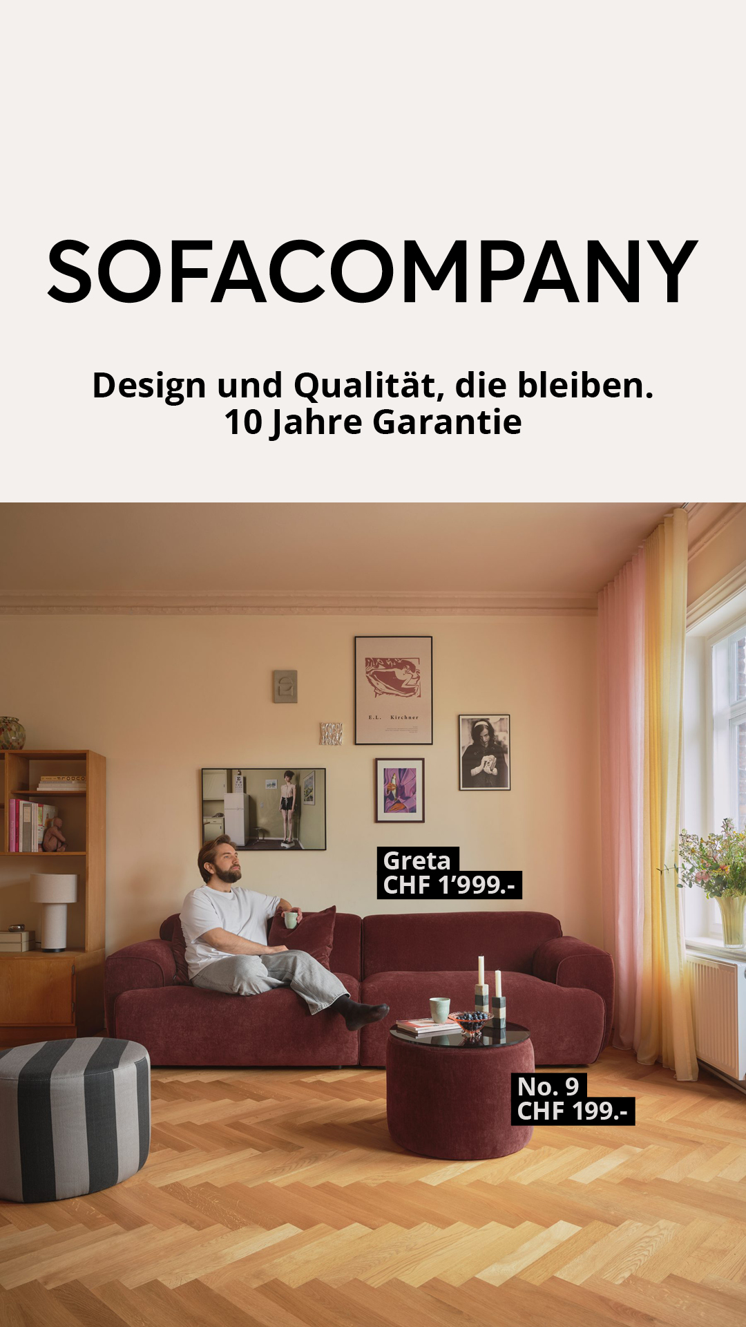 Sofacompany Facebook ad