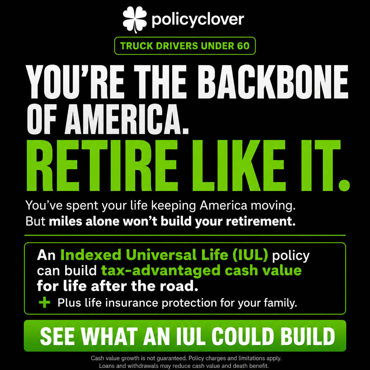PolicyClover Facebook ad