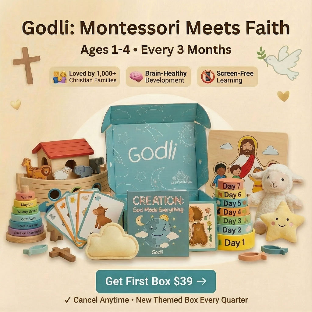 Godli Facebook ad: Help Your Child Grow With God