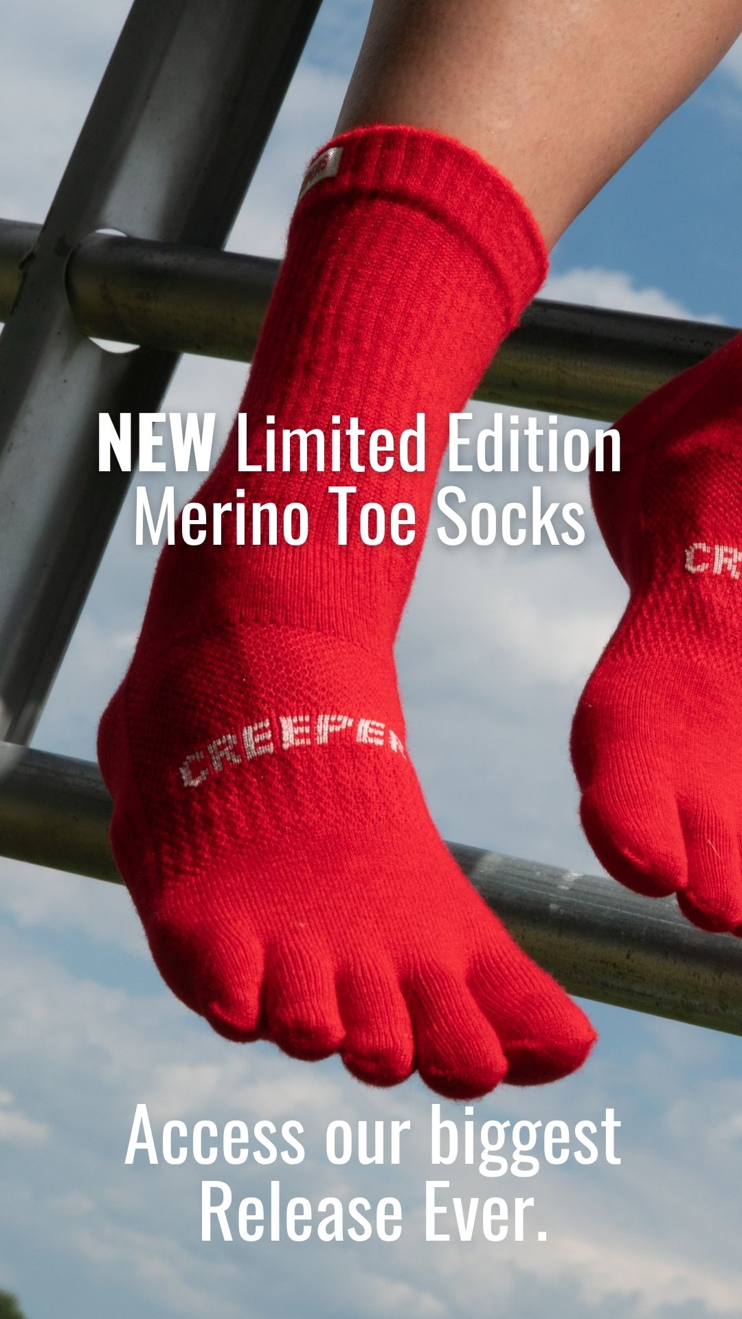 Creepers Socks Facebook ad: Limited Edition Out Now