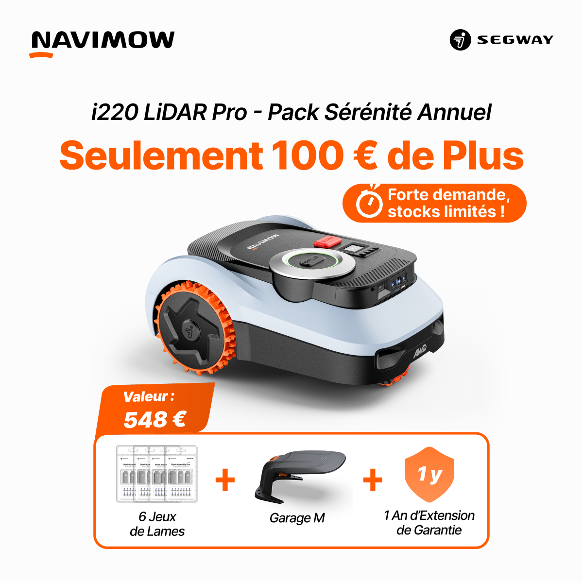 Segway Navimow FR Facebook ad