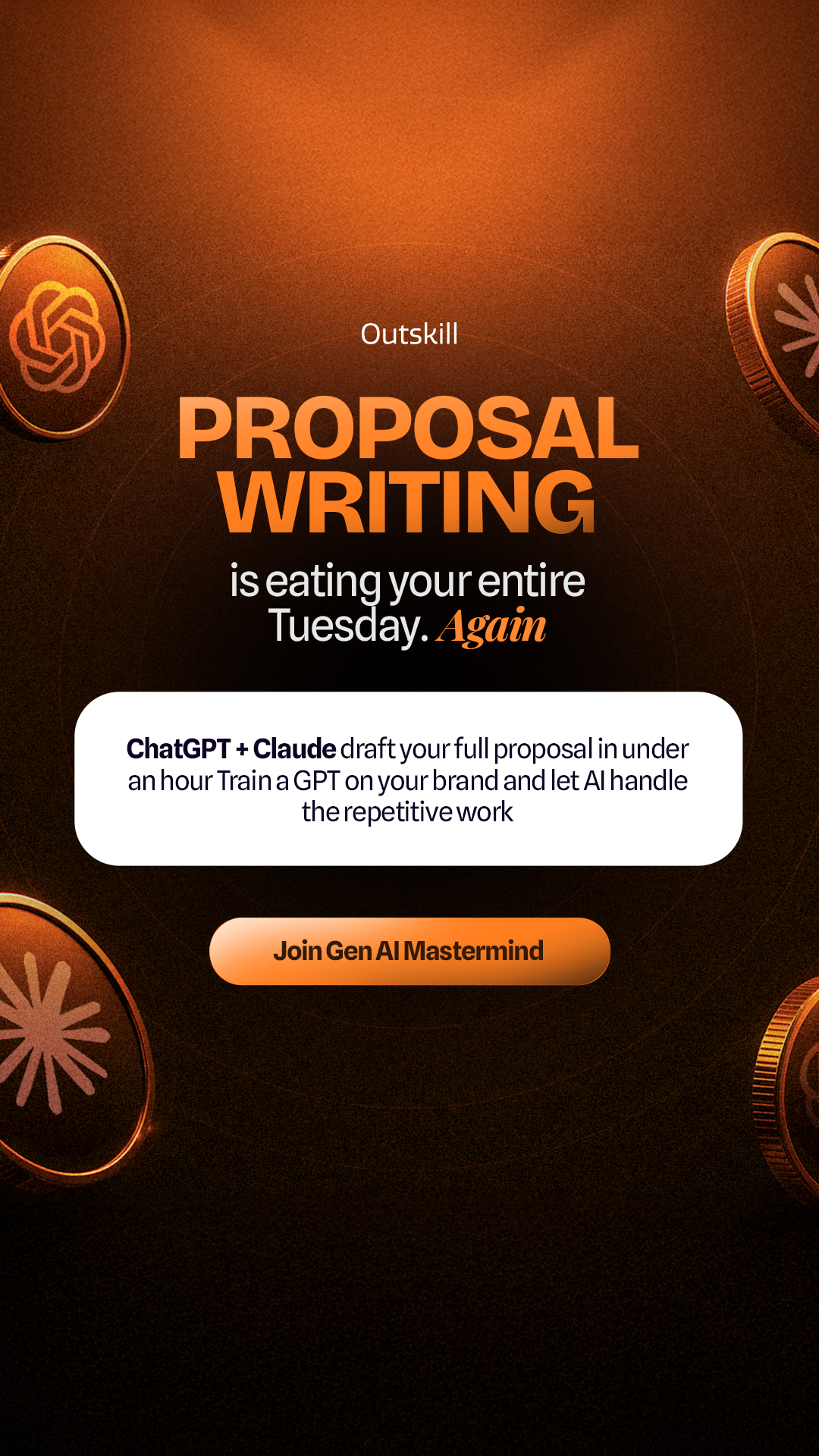 Outskill Facebook ad