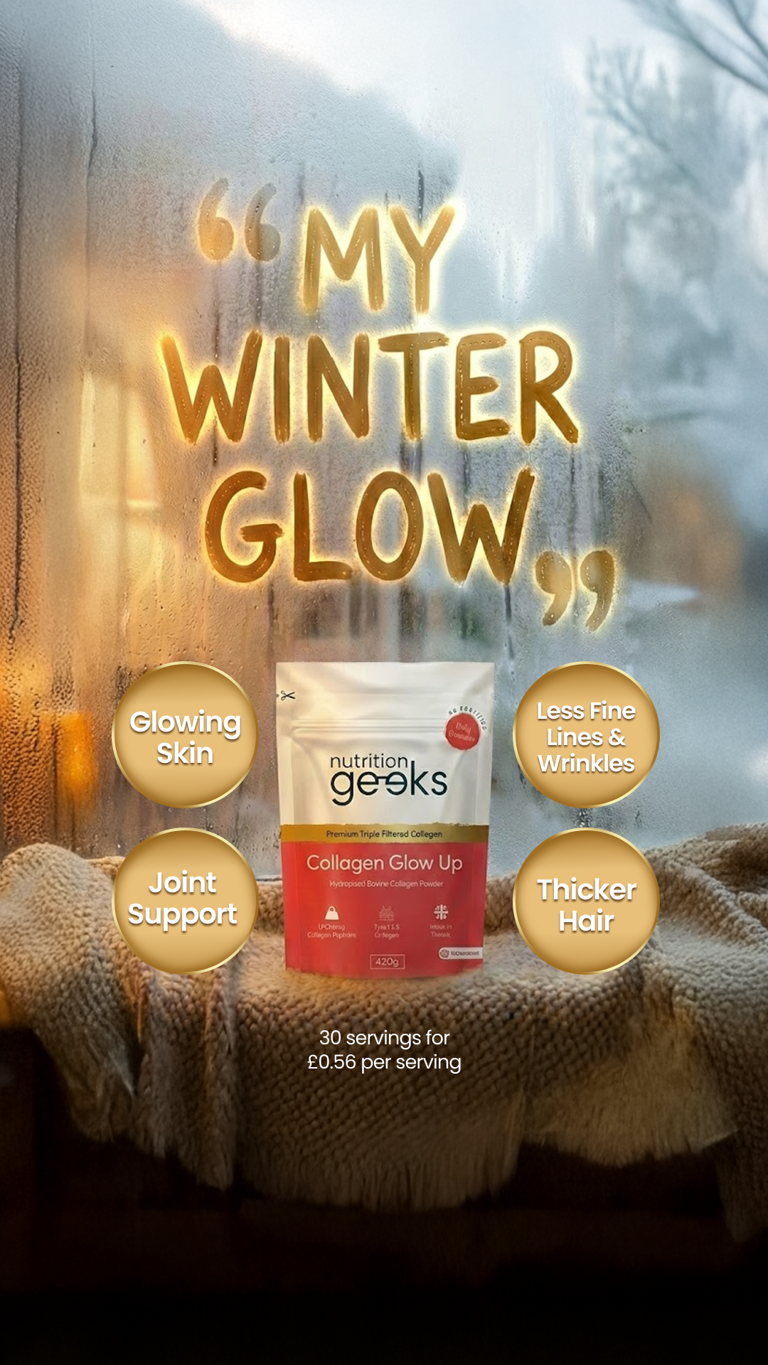 Nutrition Geeks Facebook ad