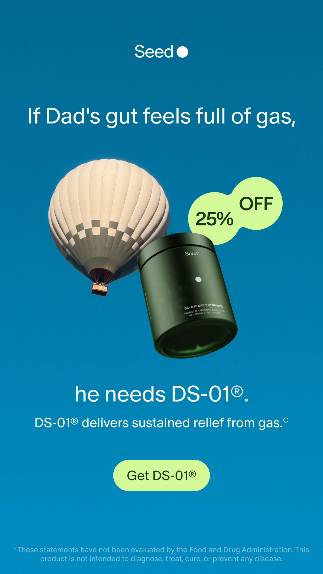 Seed Facebook ad