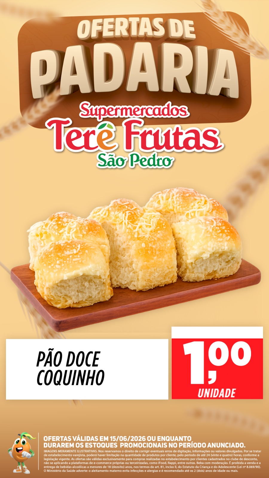 Super Terê Frutas São Pedro Facebook ad