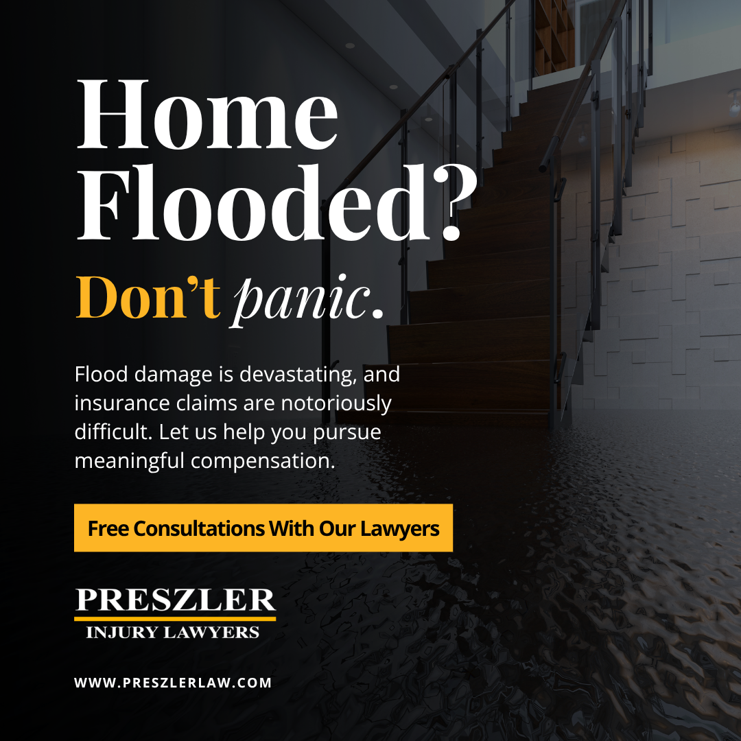 Preszler Injury Lawyers Facebook ad