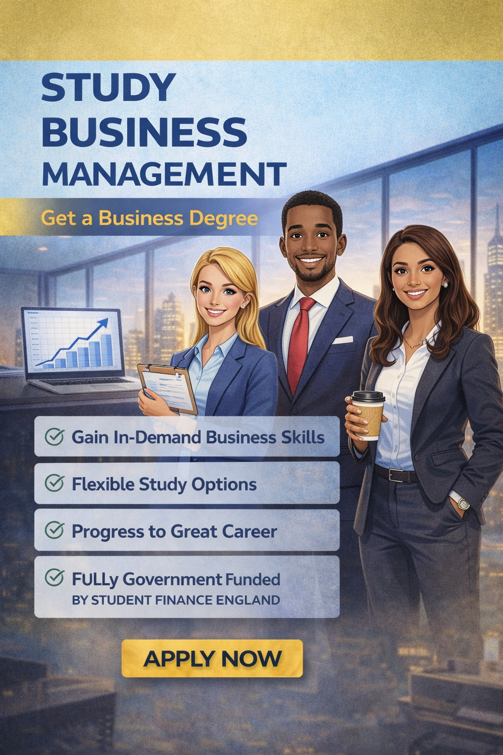 Platinum Services Facebook ad: Fast-Track Your London Business Career in 2026