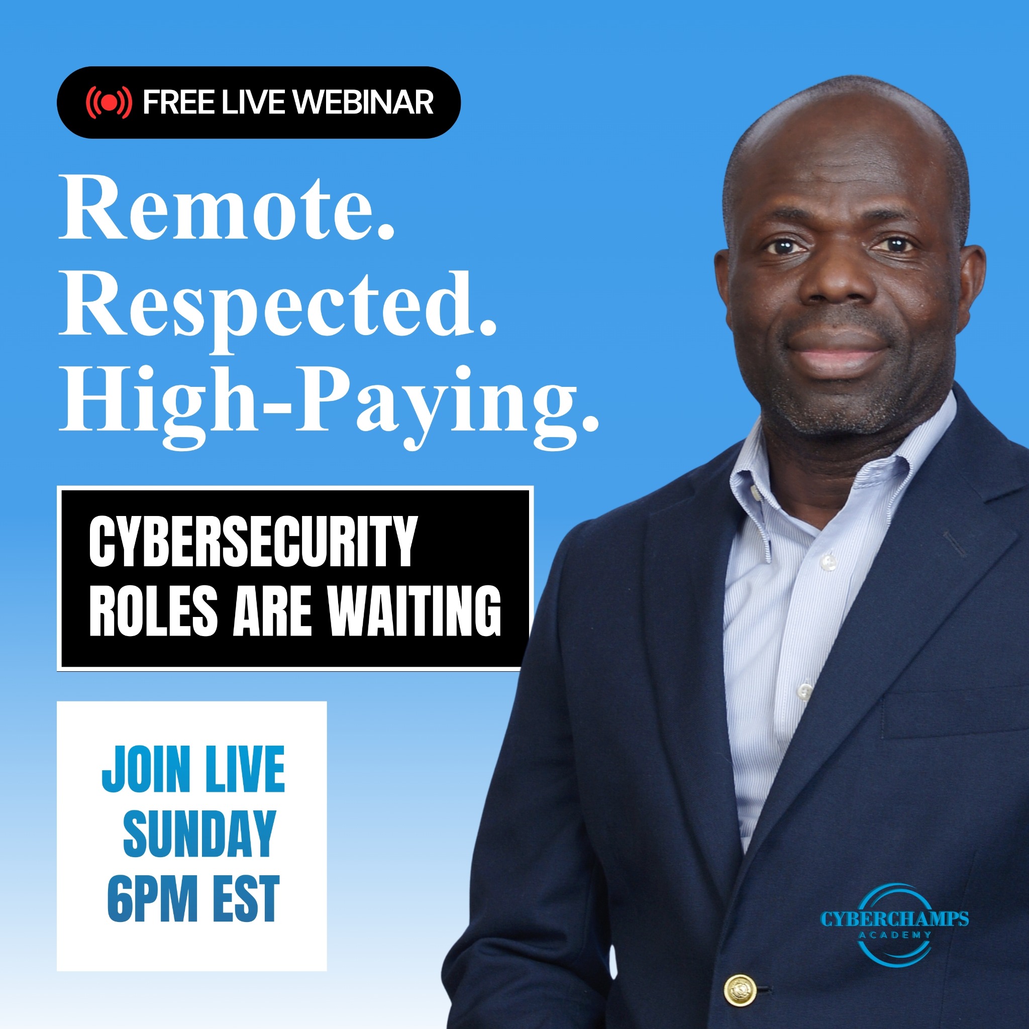 CyberChamp Academy Facebook ad
