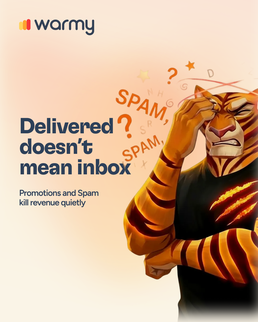 Email Warm Up with Warmy.io Facebook ad