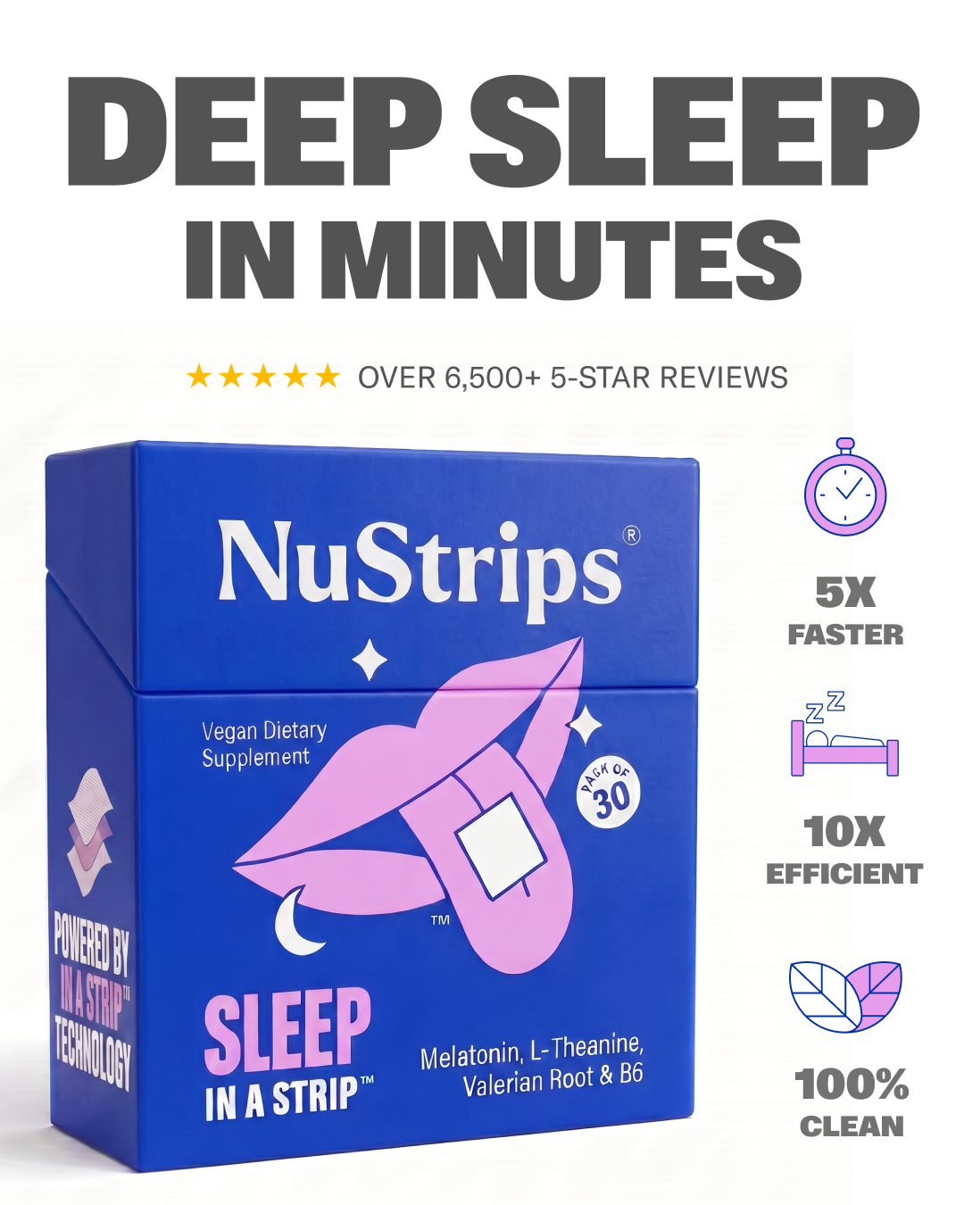 NuStrips Facebook ad