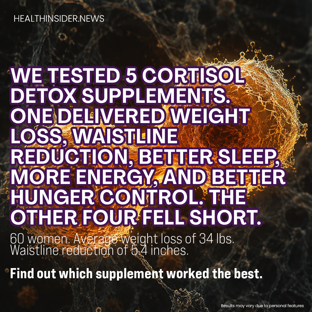 Health Insider Facebook ad: We Tested 5 Cortisol Supplements, Here’s #1
