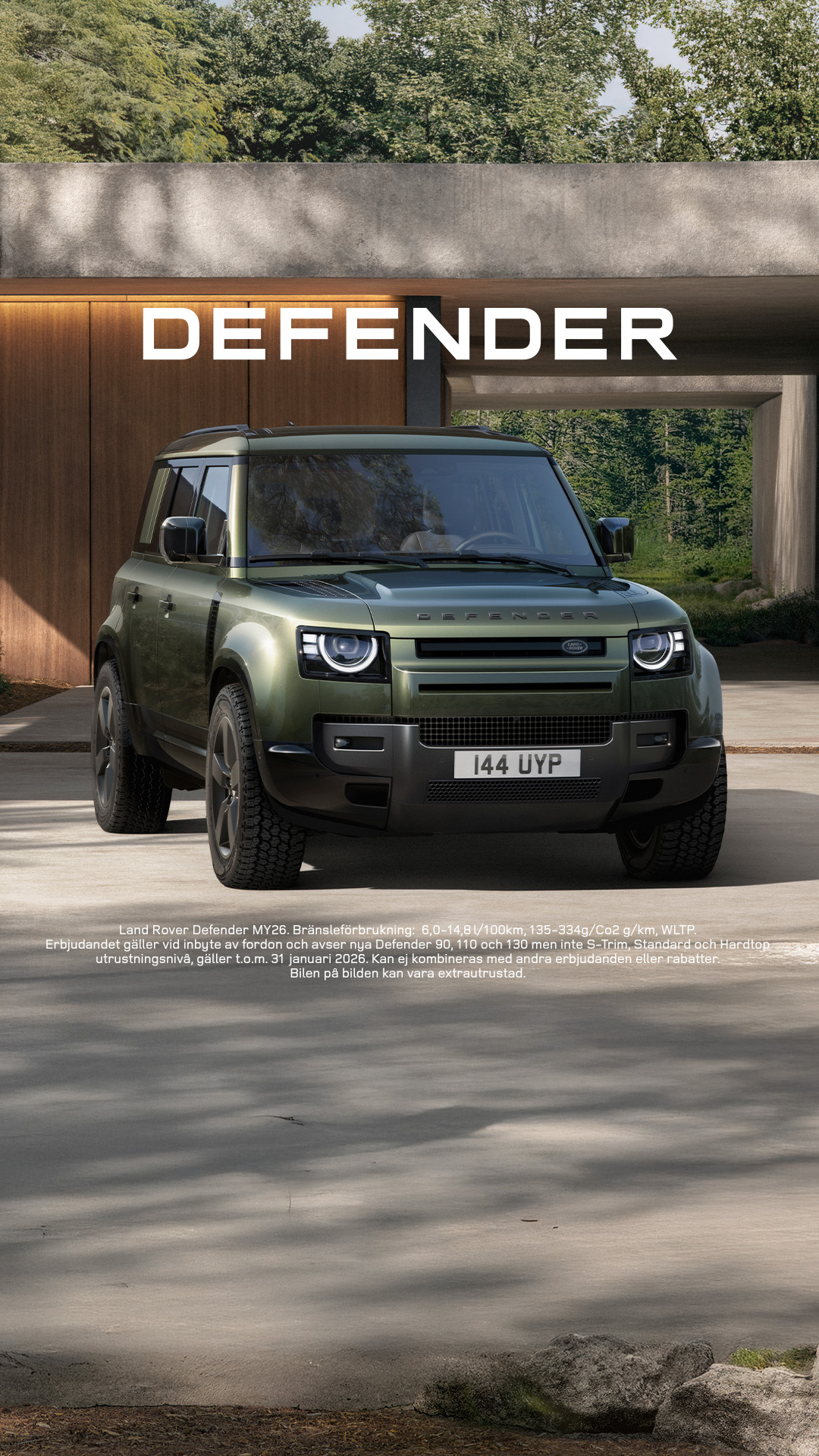 Defender Facebook ad from Jan 1, 2026