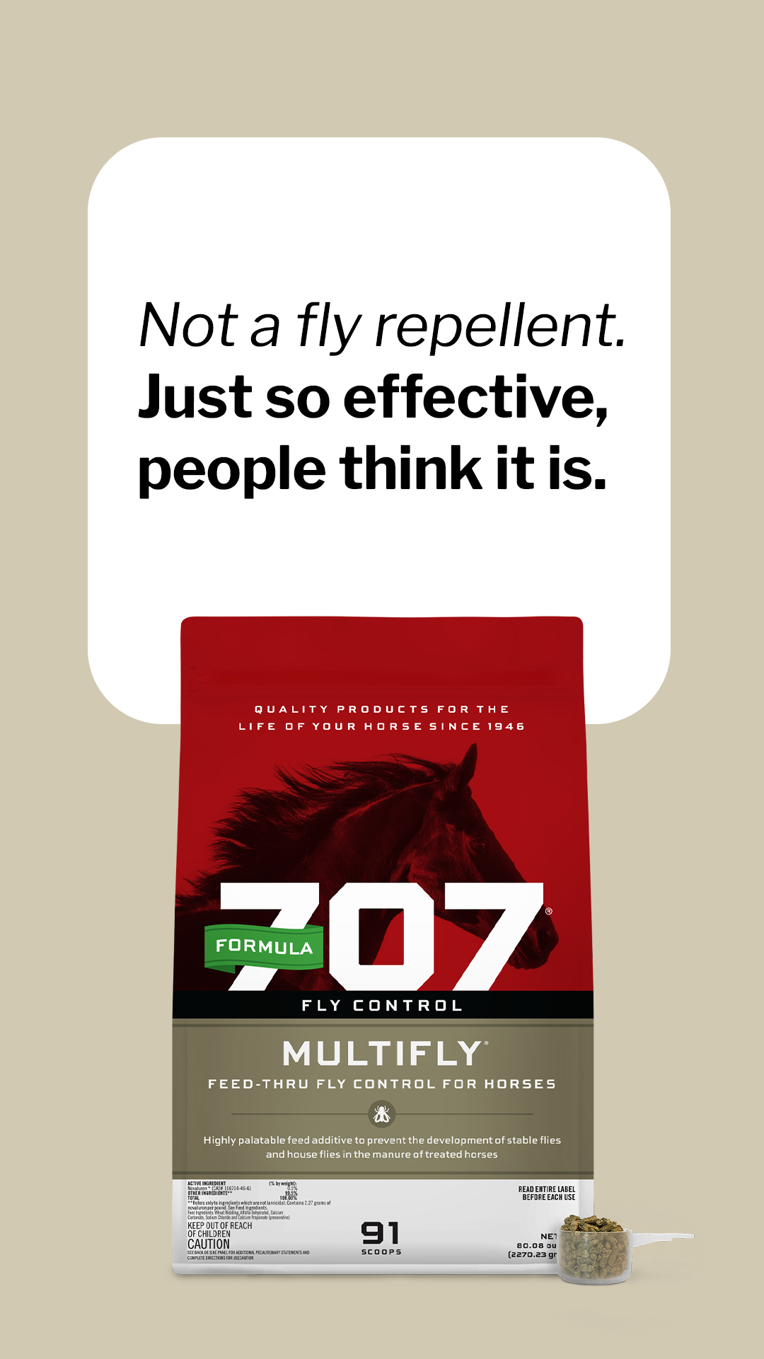 Formula 707 Facebook ad