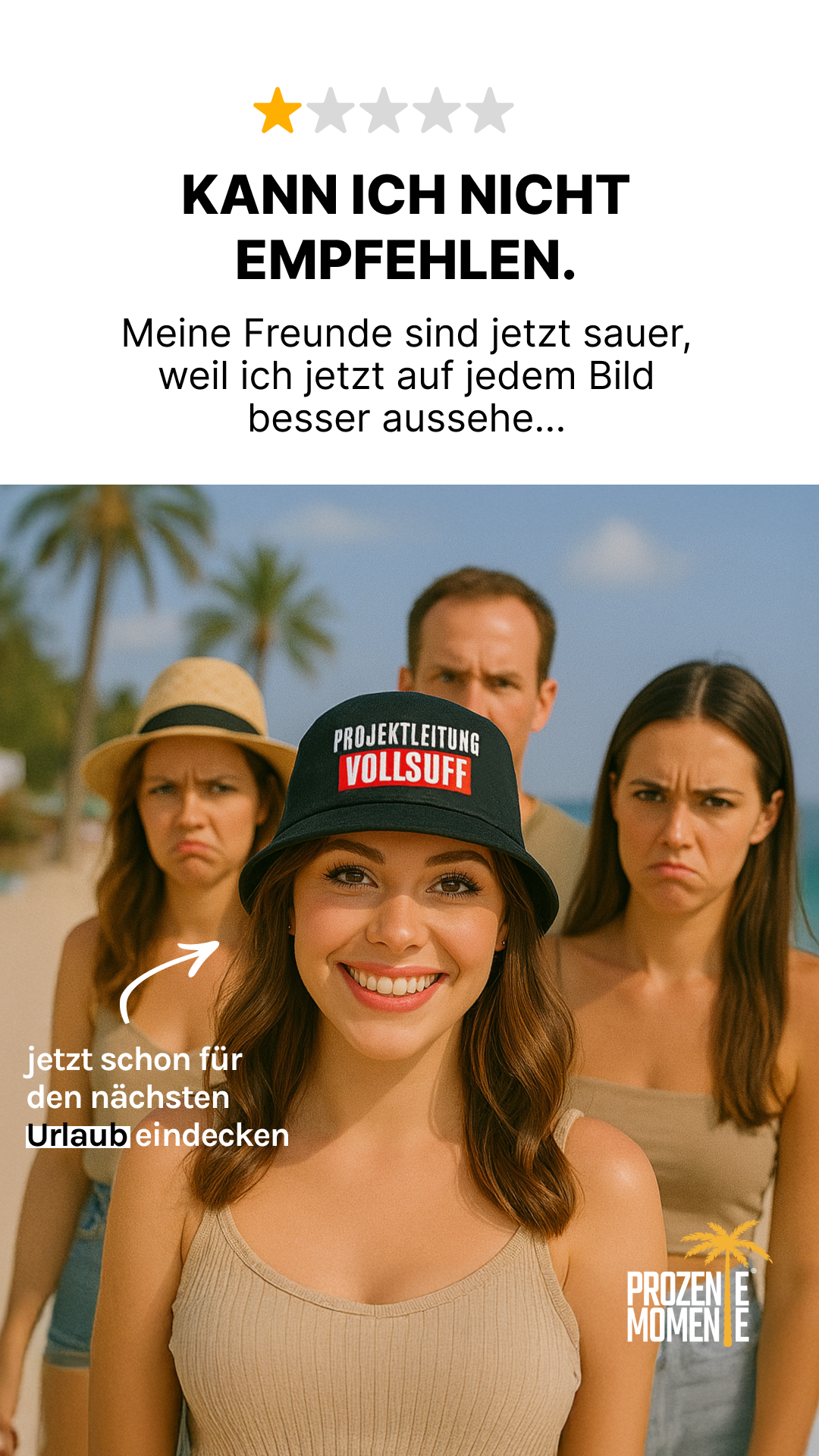Prozente Momente Facebook ad