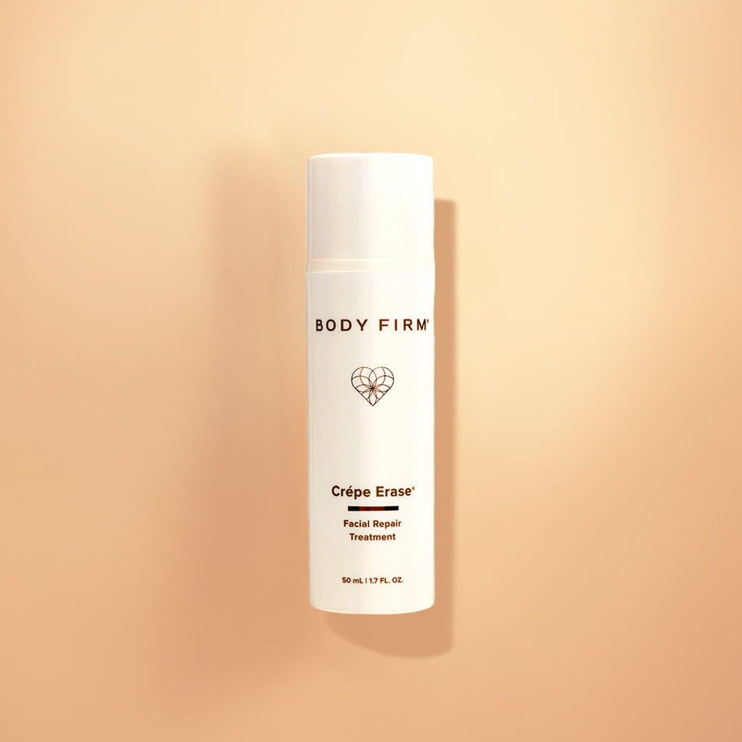 Crepe Erase Facebook ad: Say goodbye to dry, crepey skin and hello…
