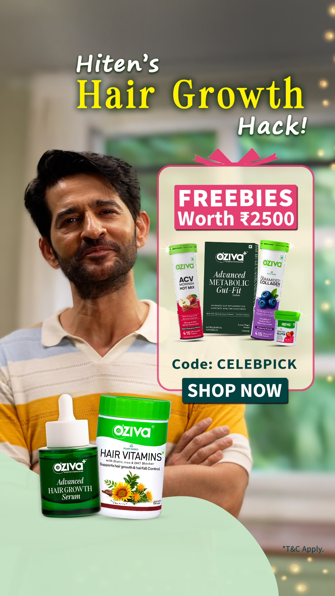 OZiva Facebook ad