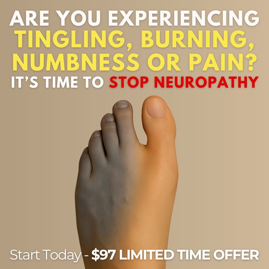 Dynamic Regenerative Care Clinic Facebook ad: Serious Solutions for Nerve Pain