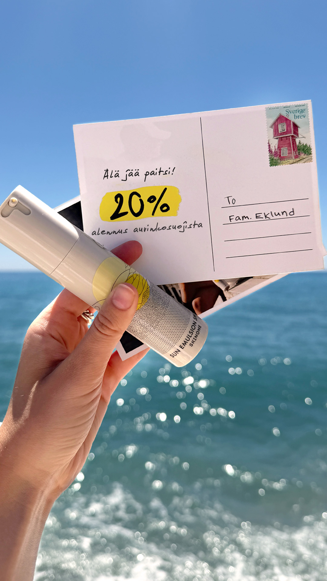 Skinome Facebook ad