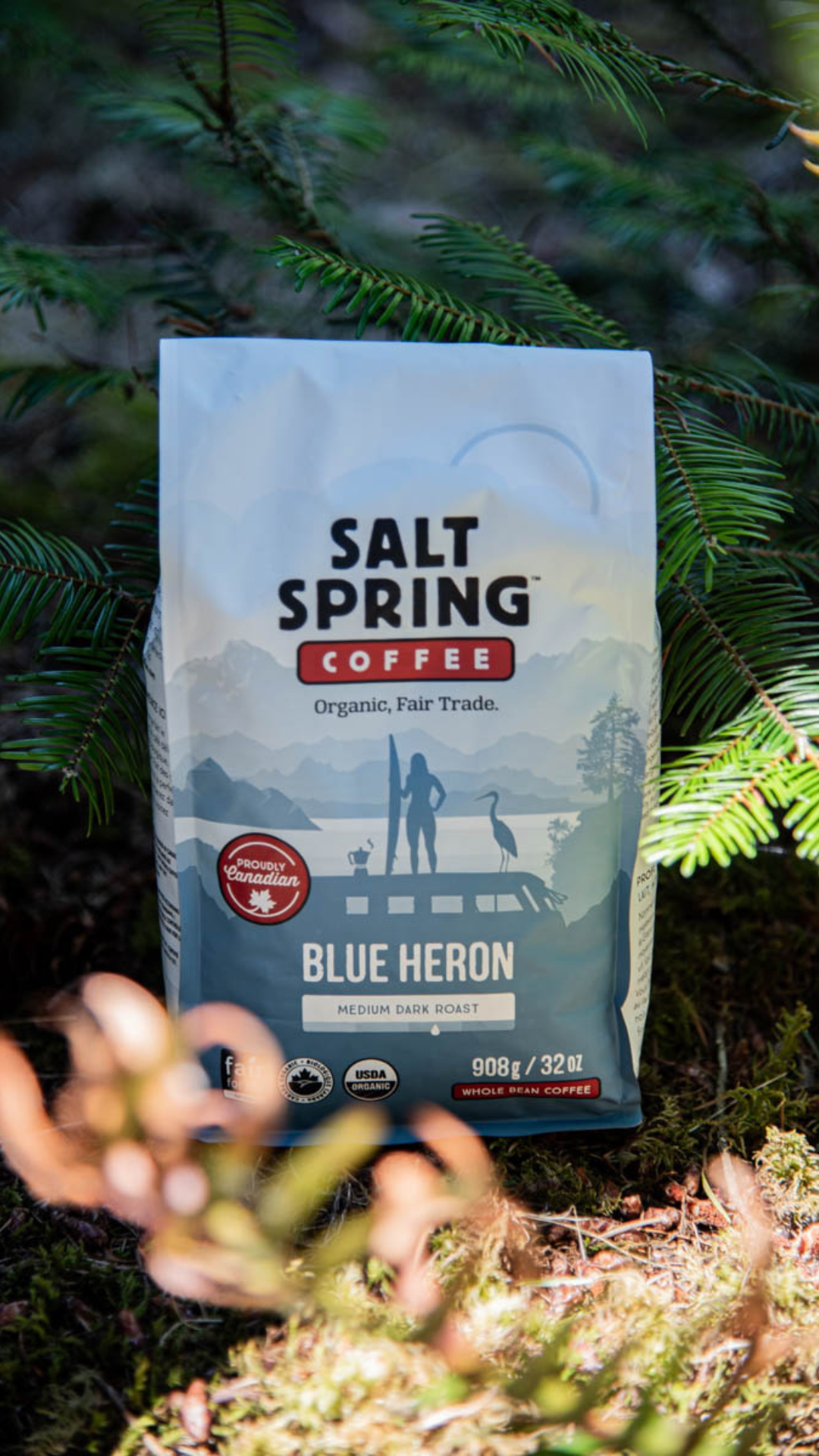 Salt Spring Coffee Facebook ad