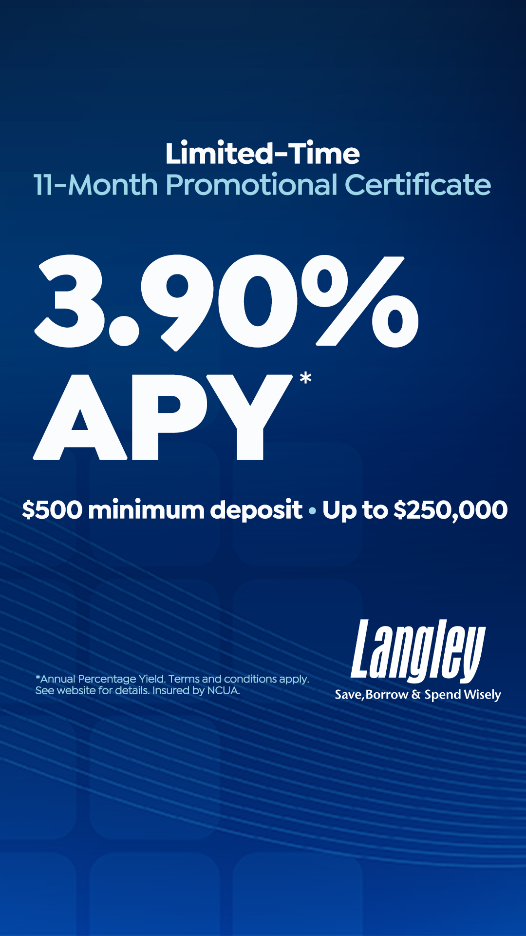 Langley Federal Credit Union Facebook ad