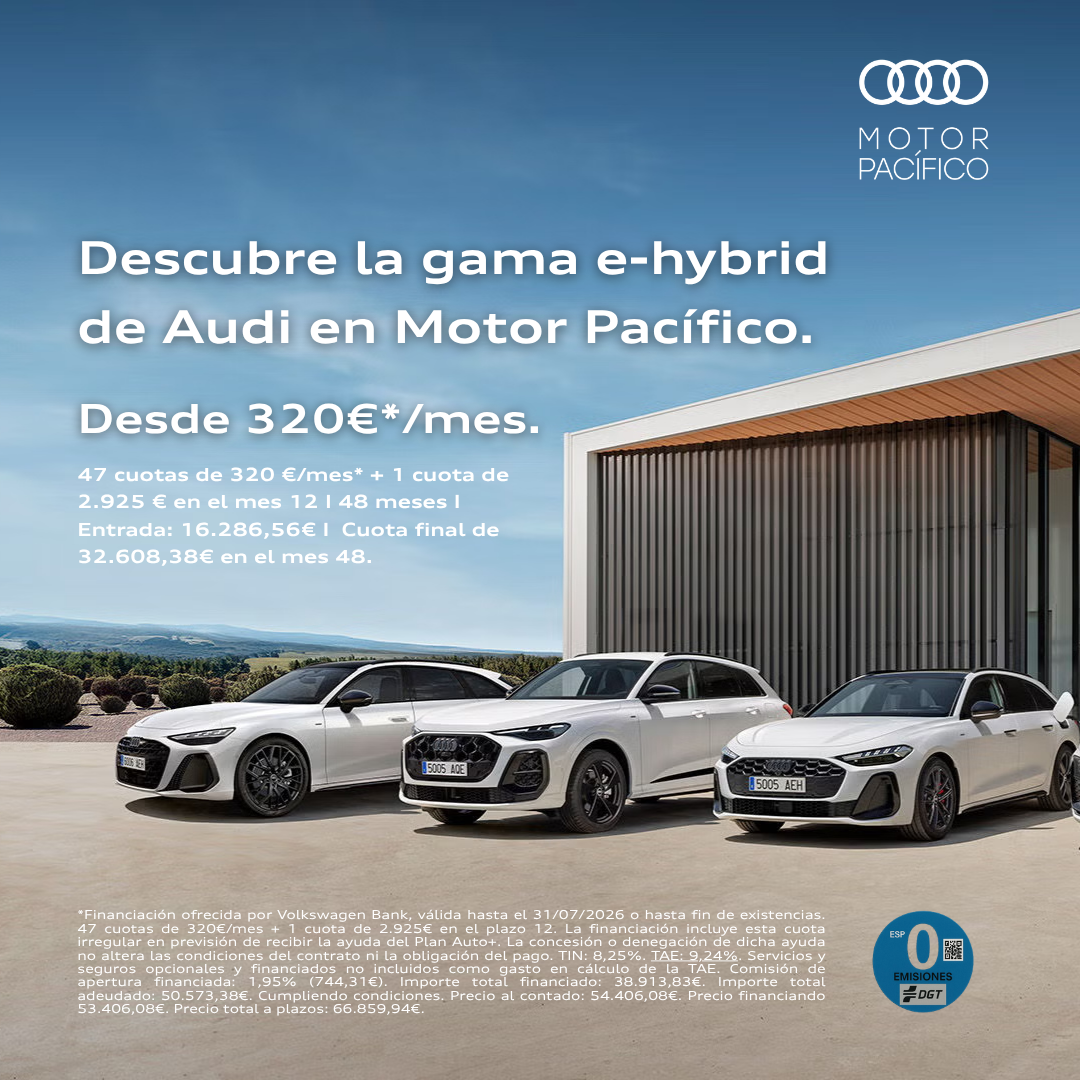 Audi Motor Pacífico Facebook ad from Jun 19, 2026