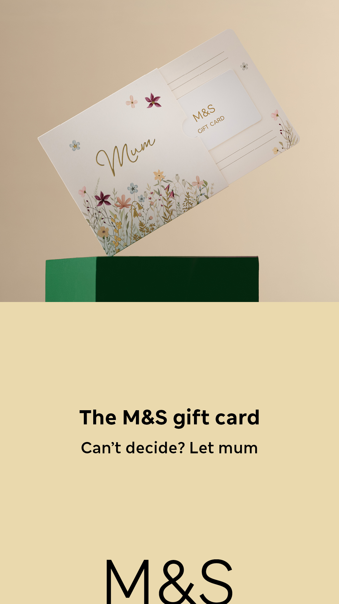 Marks and Spencer Facebook ad