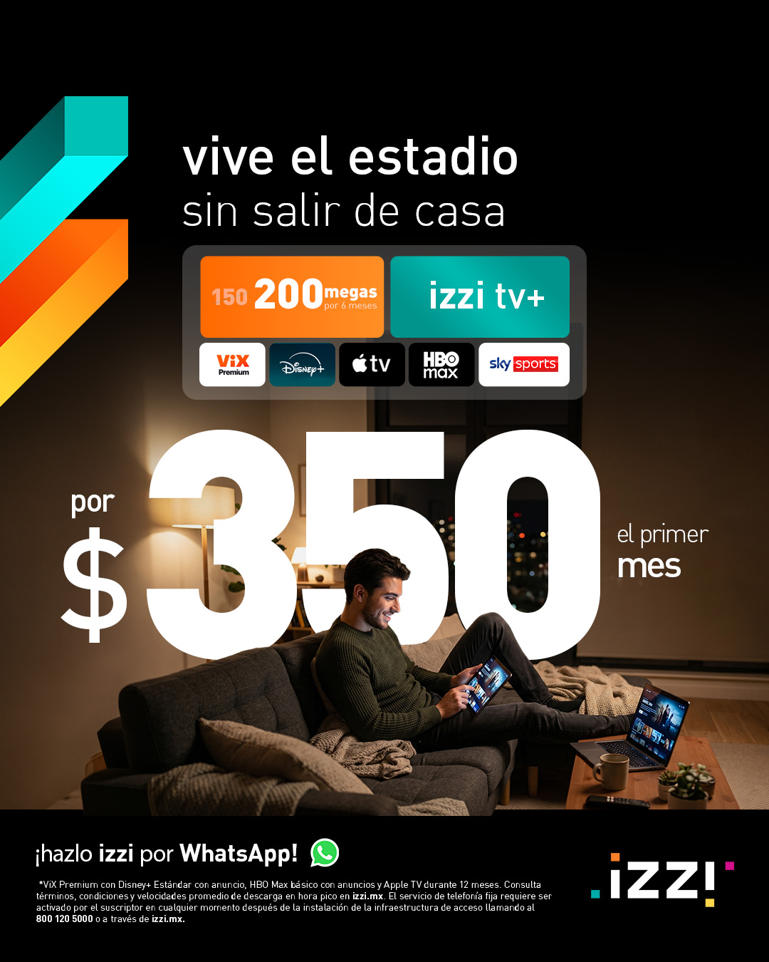 izzi telecom Facebook ad