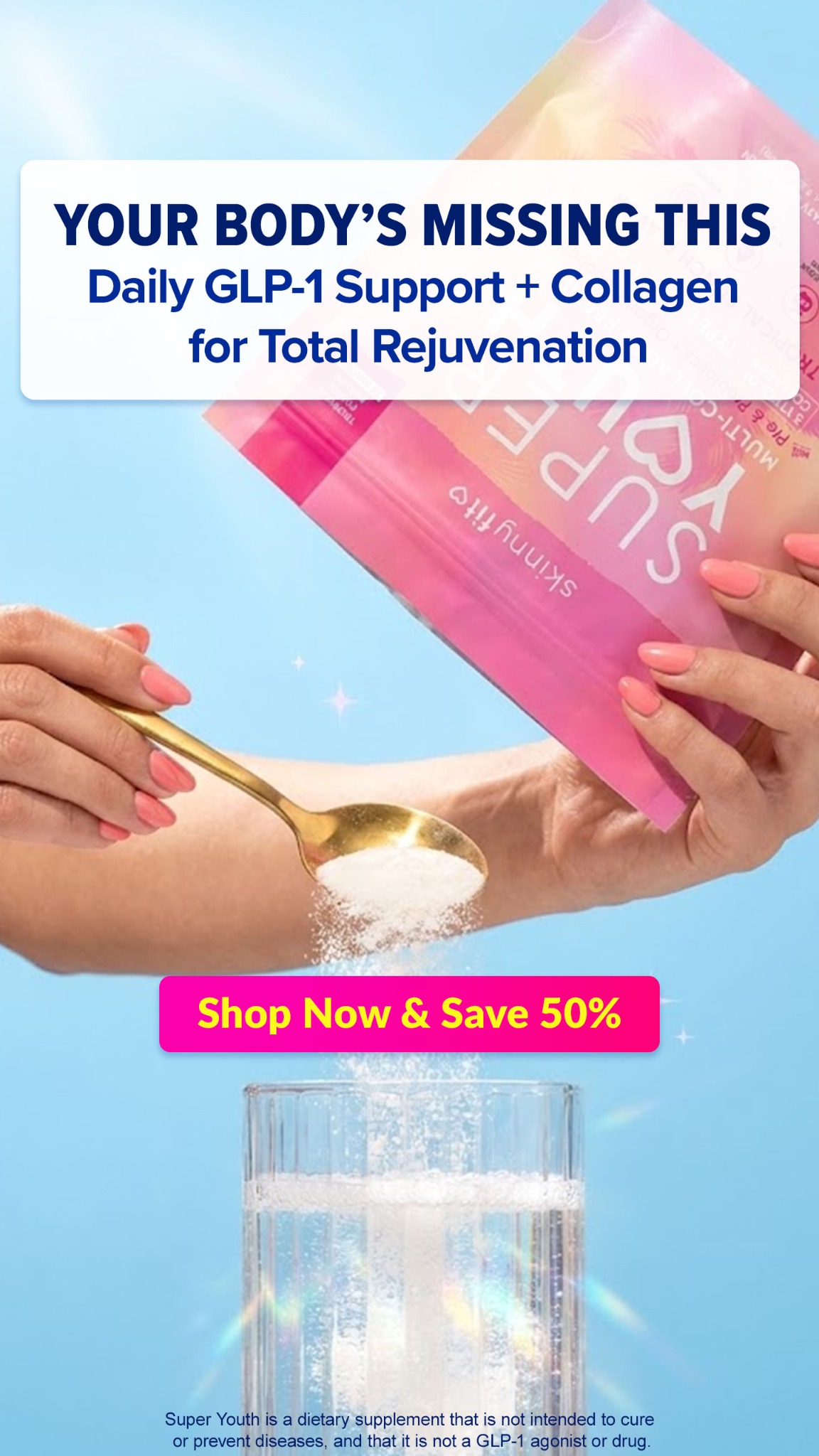 SkinnyFit Facebook ad