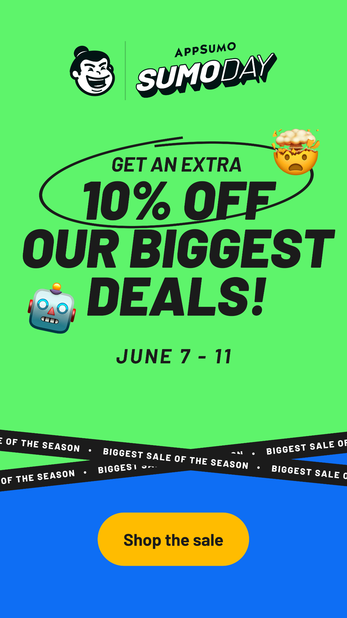 AppSumo Facebook ad